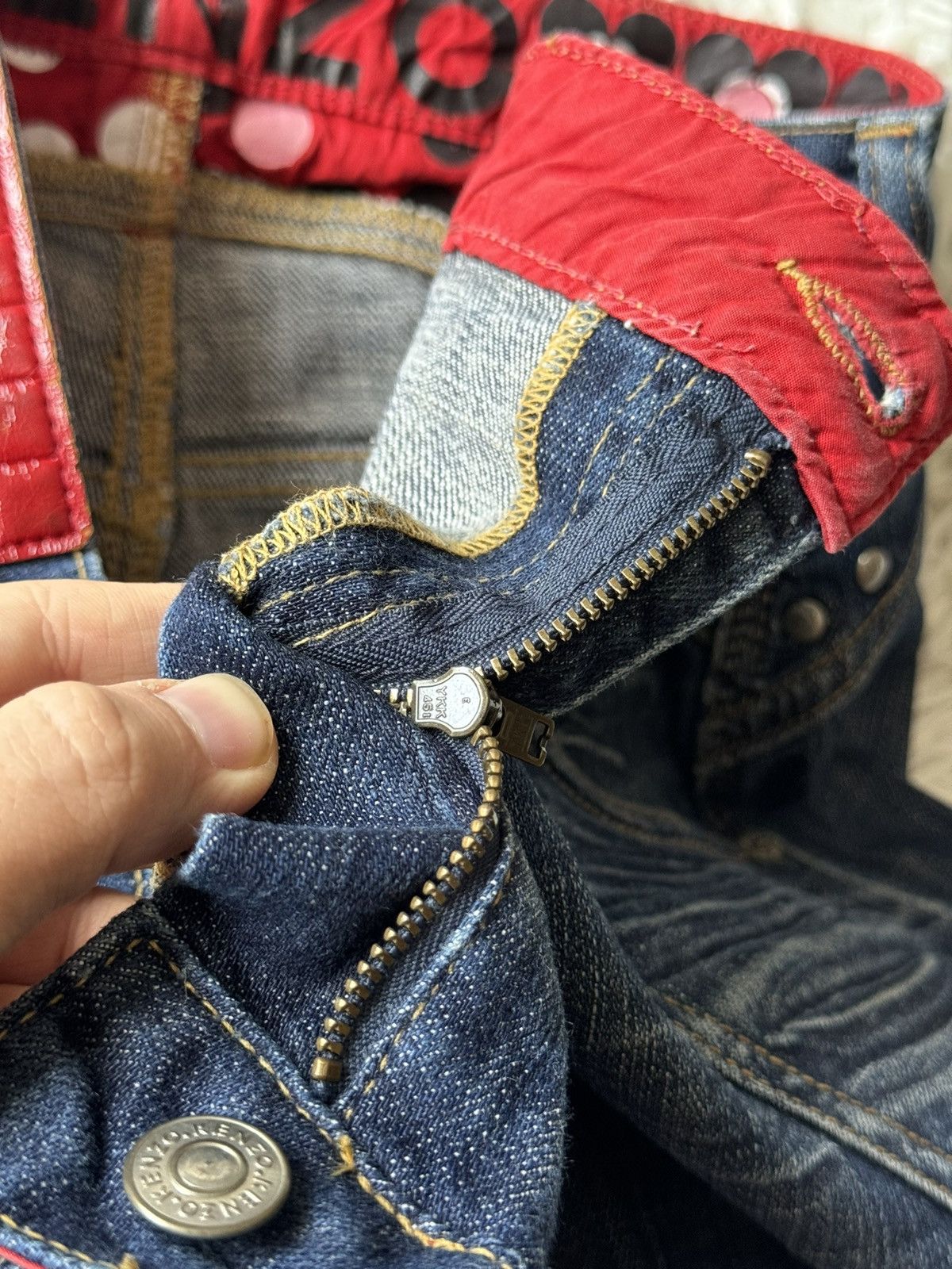 Kenzo Kenzo Vintage Japanese Denim Jeans Size US 31 - 13 Thumbnail