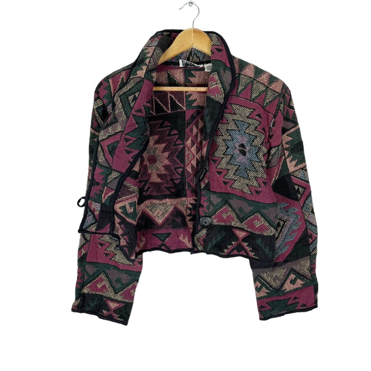 Native × Vintage 🌟FLASHBACK INDIA NATIVE CROPPED JACKET Size S / US 4 / IT 40 - 7 Thumbnail