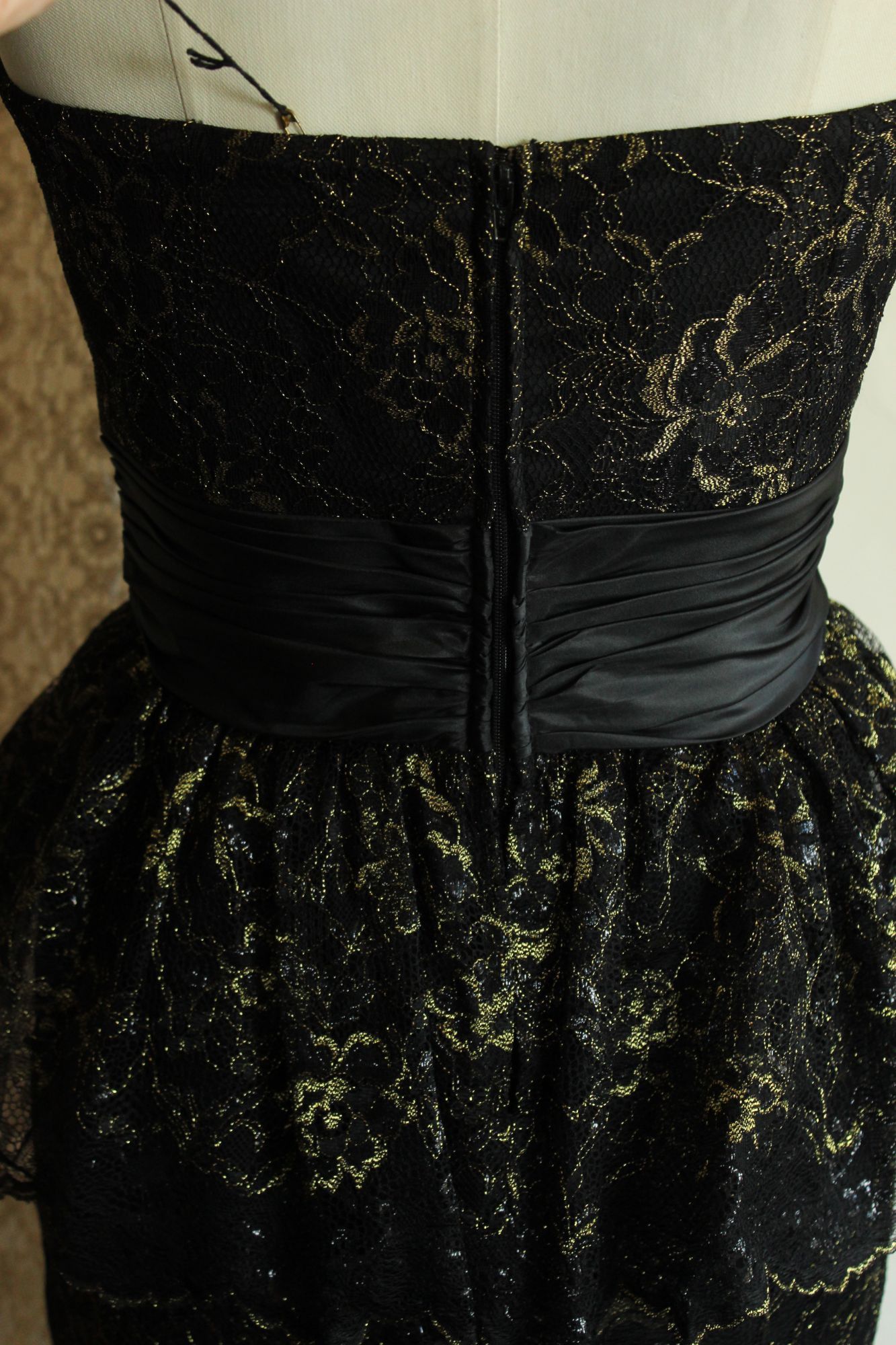 Betsey Johnson Vintage 2000s Betsey Johnson Dress, New, Size 6 Black and Go Size M / US 6-8 / IT 42-44 - 15 Thumbnail