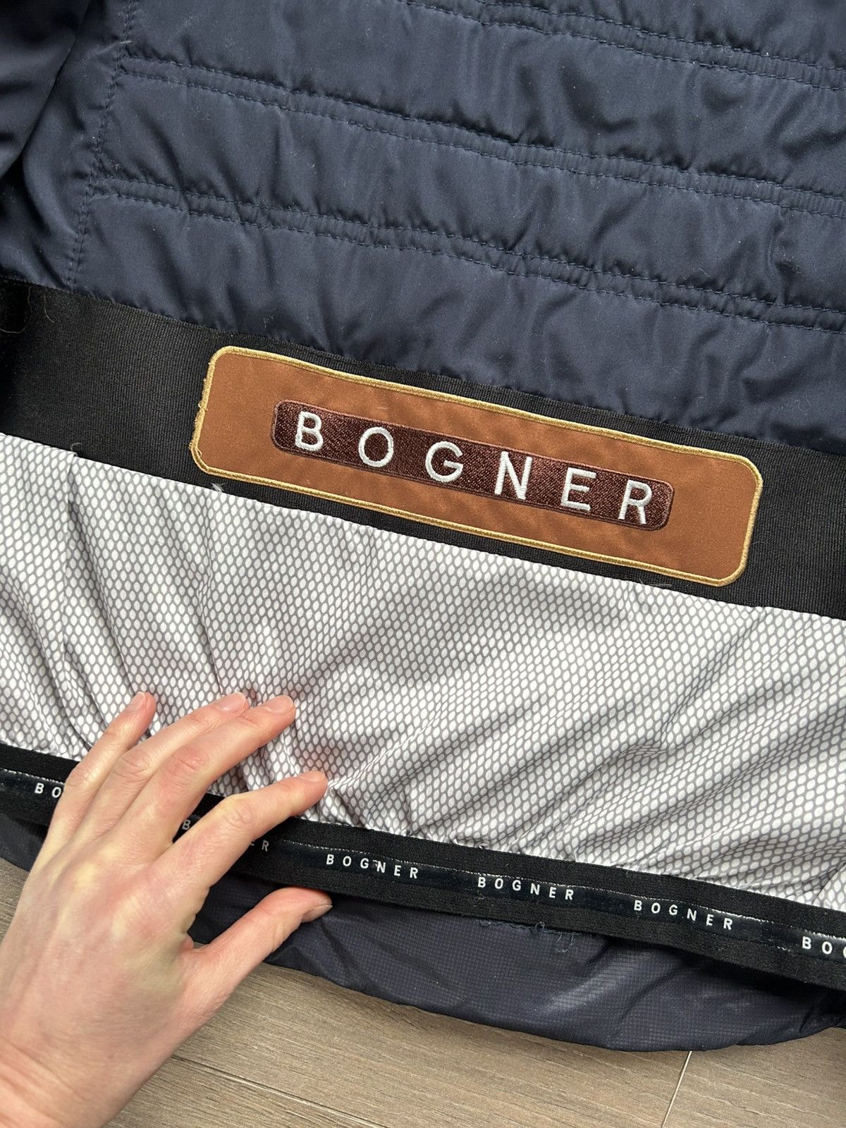 Bogner Bogner ski jacket blue aztec S-M Size M / US 6-8 / IT 42-44 - 11 Thumbnail