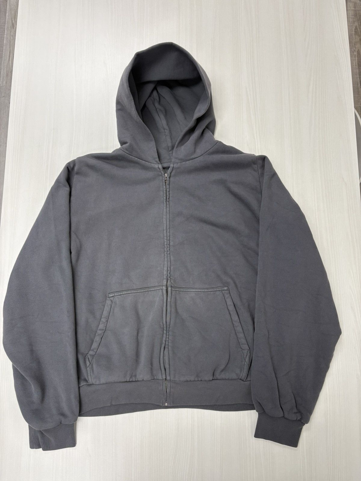 Balenciaga × Gap × Kanye West Yeezy Gap Zip up Hoodie Dark