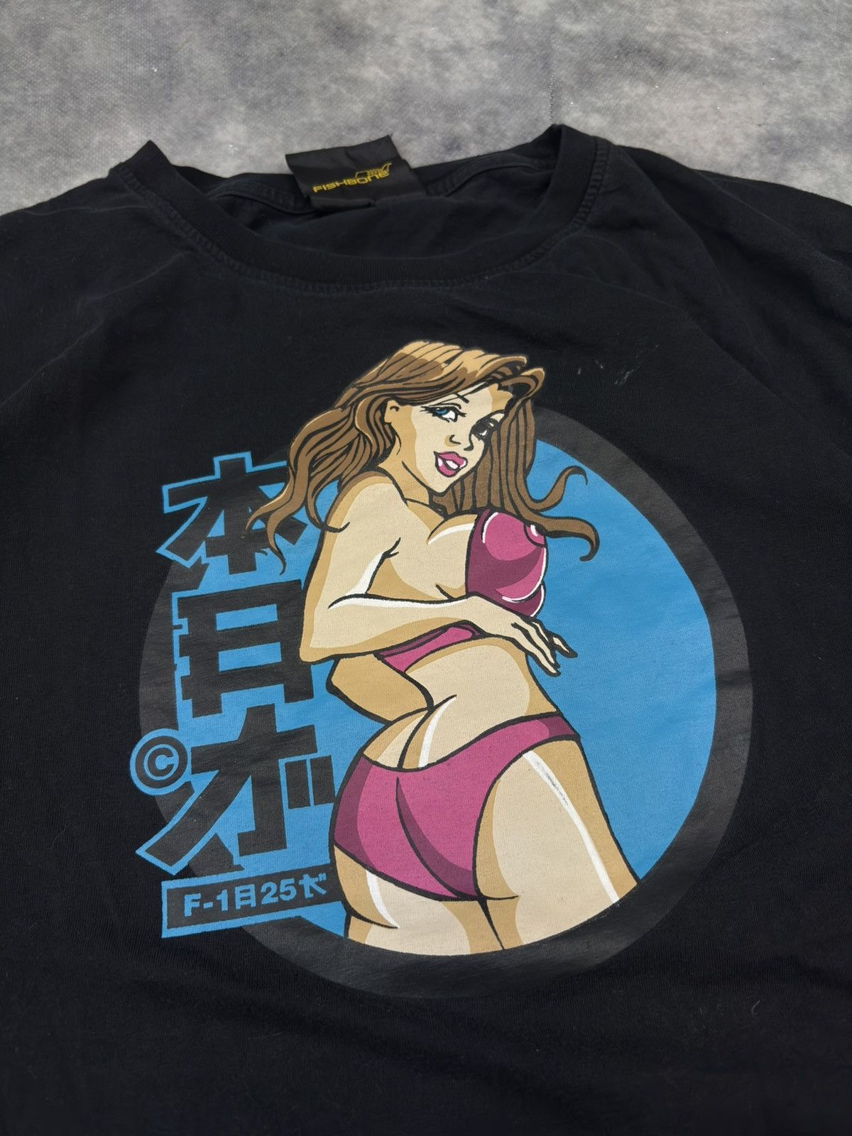 Other Vintage Fishbone T shirt tee Hook ups vibe skateboard 90s Size US XL / EU 56 / 4 - 2 Thumbnail
