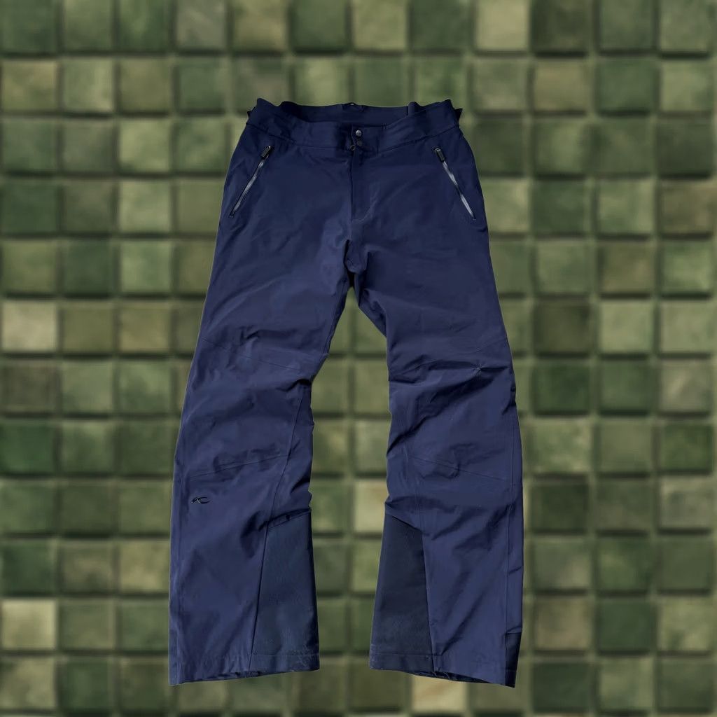 KJUS VINTAGE KJUS Men Formula Pro Ski Snow Pants Navy Blue M Men Size US 31 - 1 Thumbnail