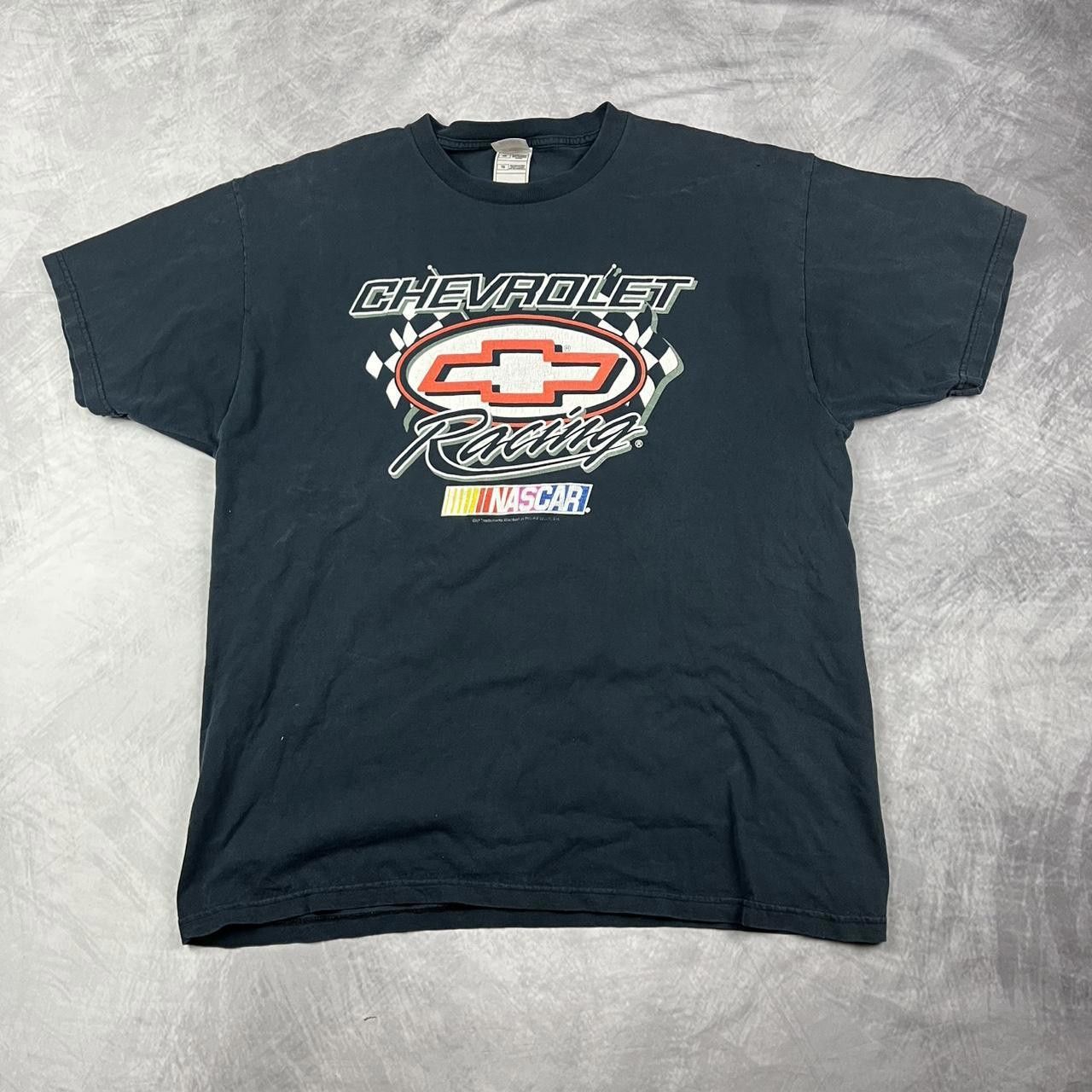 Fruit Of The Loom Y2K NASCAR shirt Size US XL / EU 56 / 4 - 1 Thumbnail