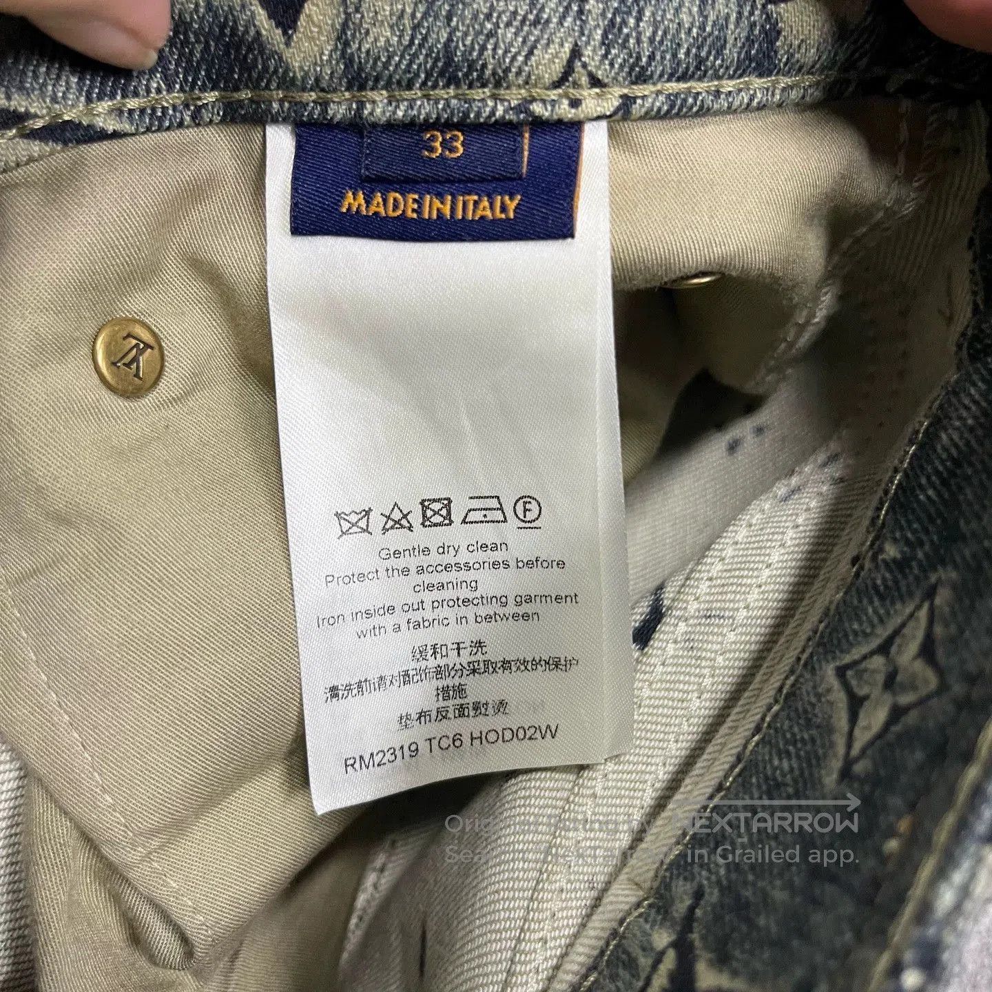 Louis Vuitton Louis Vuitton Brown Multi-Pocket Casual Pants. Size US 33 - 4 Thumbnail