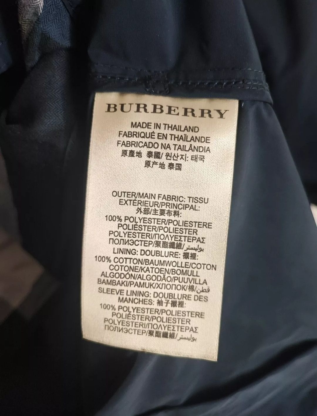 Burberry 🔥 Burberry Trench-coat Navy Size XS New!🔥 Size US XS / EU 42 / 0 - 7 Thumbnail