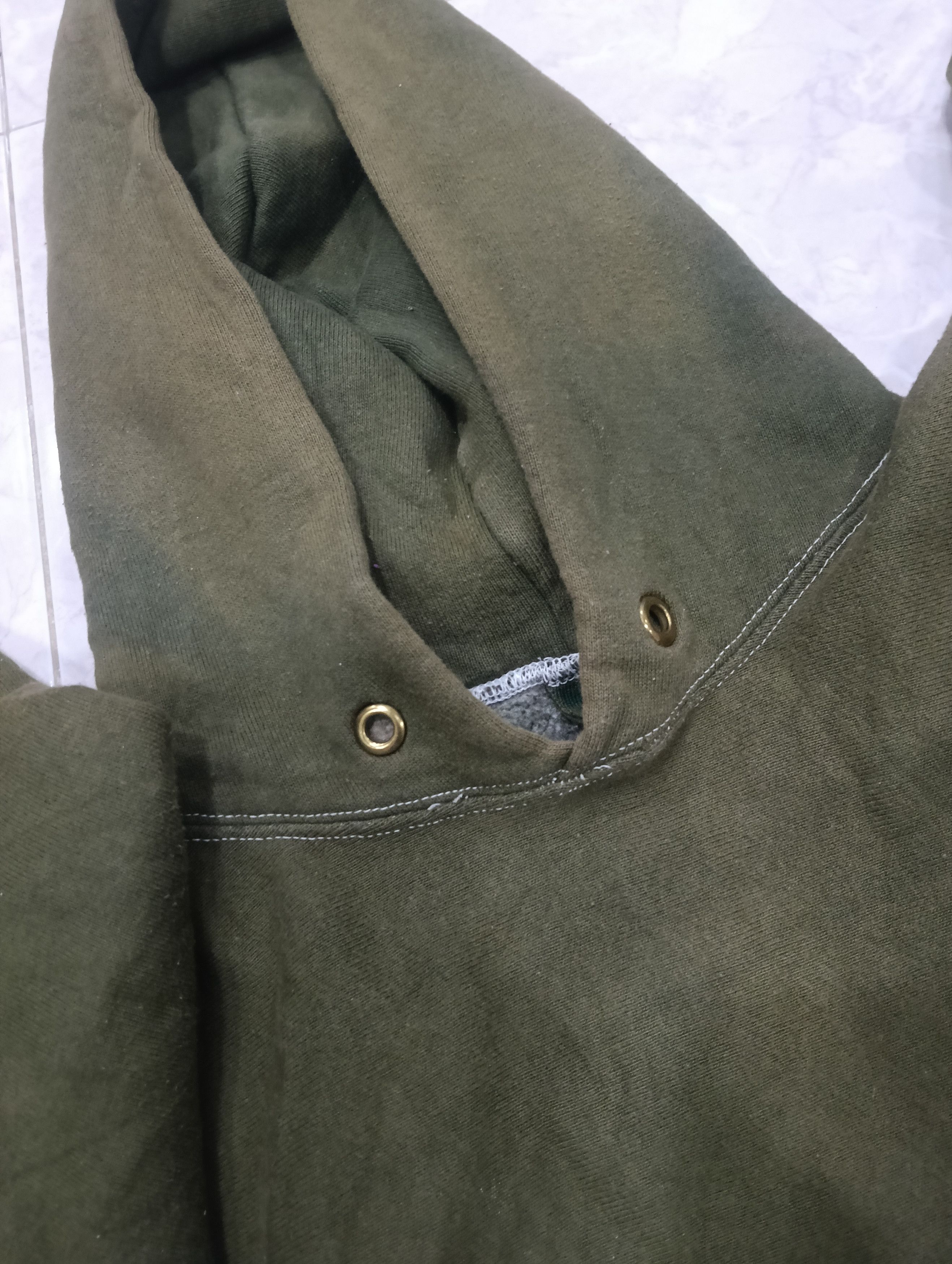 Vintage Rare Vintage Hoodie Like Army Size US XL / EU 56 / 4 - 4 Thumbnail