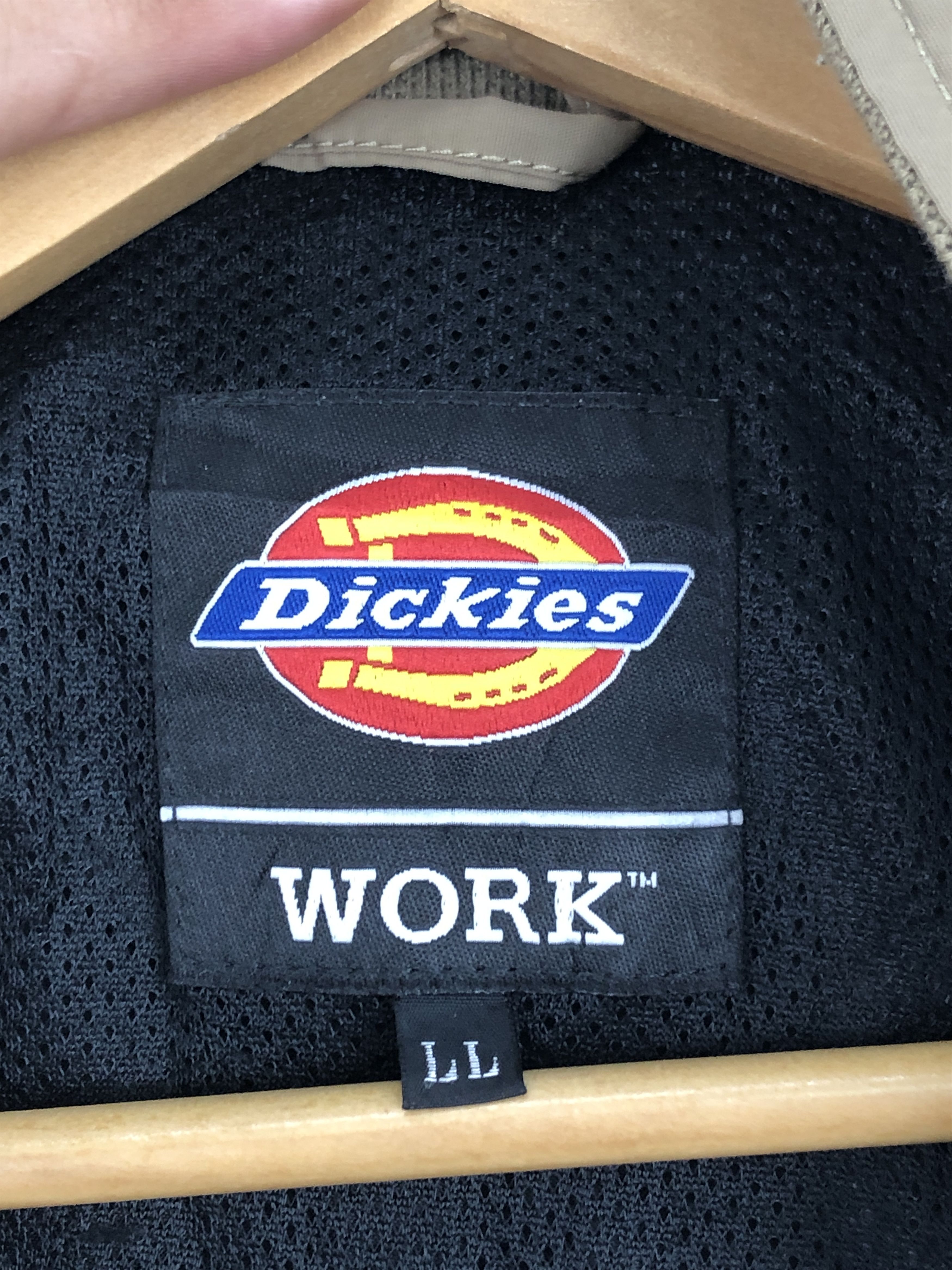Dickies Vintage Dickies Work Zipper Up Light Jacket JA0023 Size US XL / EU 56 / 4 - 4 Thumbnail