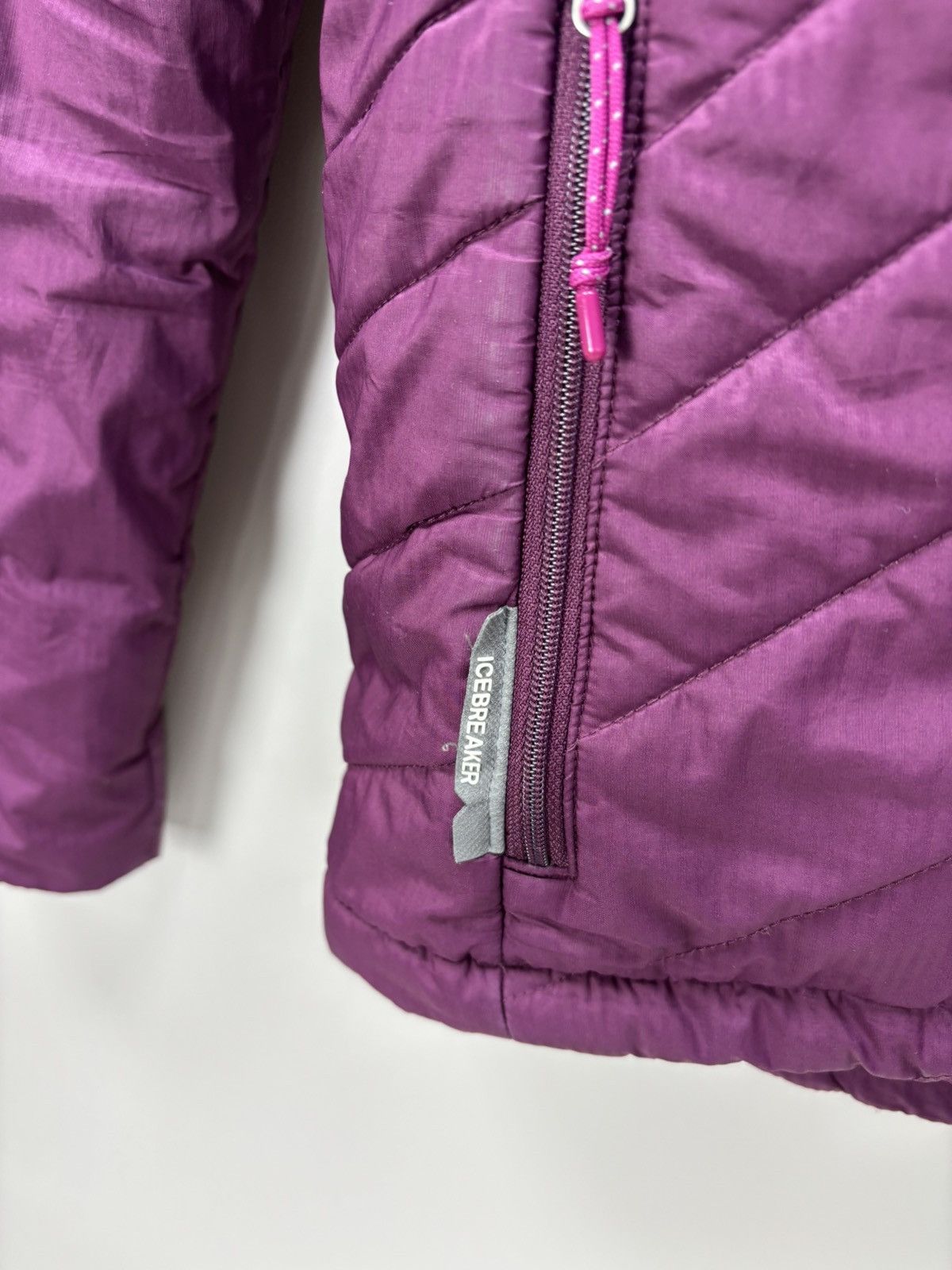 Icebreaker Womens jacket Icebreaker Size XS Color Plum Purple Size XS / US 0-2 / IT 36-38 - 4 Thumbnail