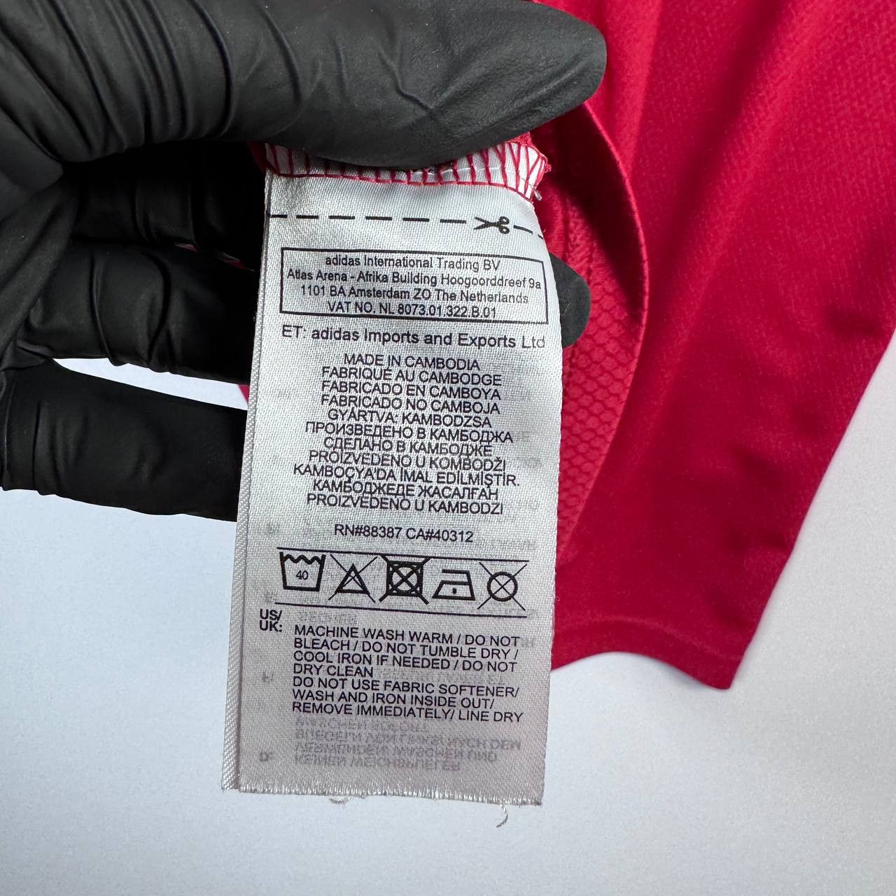 Adidas Adidas Manchester United Home Jersey Chevrolet Mens Size M Size US M / EU 48-50 / 2 - 8 Thumbnail