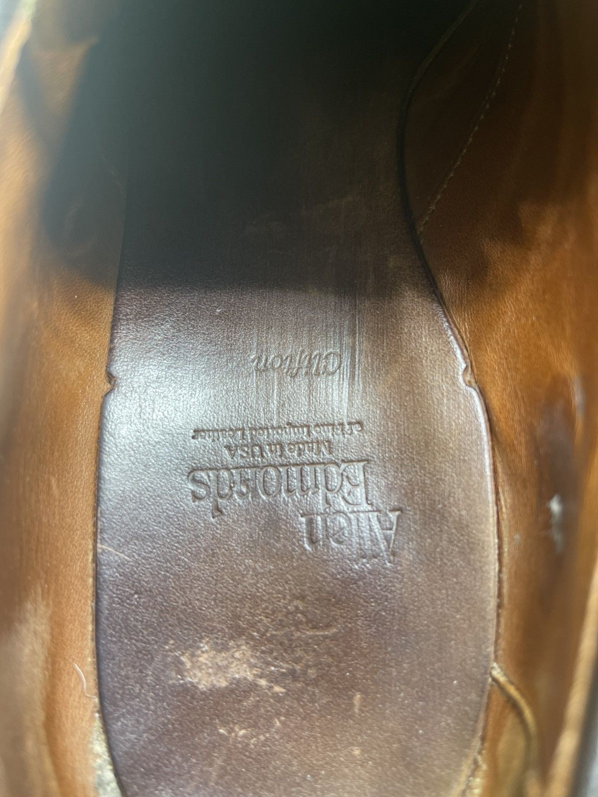 Allen Edmonds Allen Edmonds Clifton Cap Toe Derby Shoes Walnut Sz 10.5 D Size US 10.5 / EU 43-44 - 7 Thumbnail