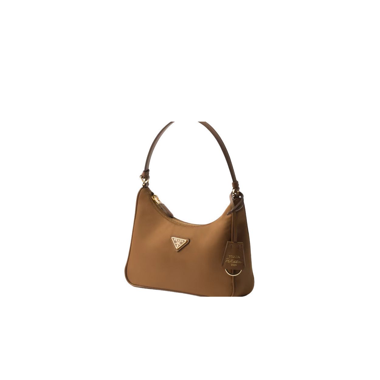 Prada PRADA $1390 Brandy Re-Edition 2005 Mini Shoulder Bag New & A Size ONE SIZE - 2 Thumbnail