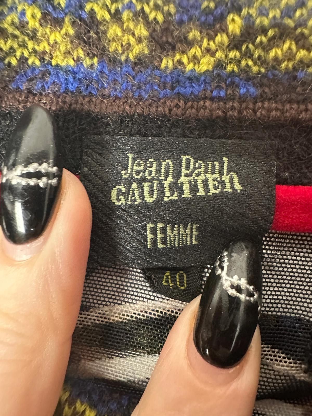 Jean Paul Gaultier Jean Paul Gaultier F/W 1998 Cathedral Print Mesh Top Size S / US 4 / IT 40 - 5 Thumbnail