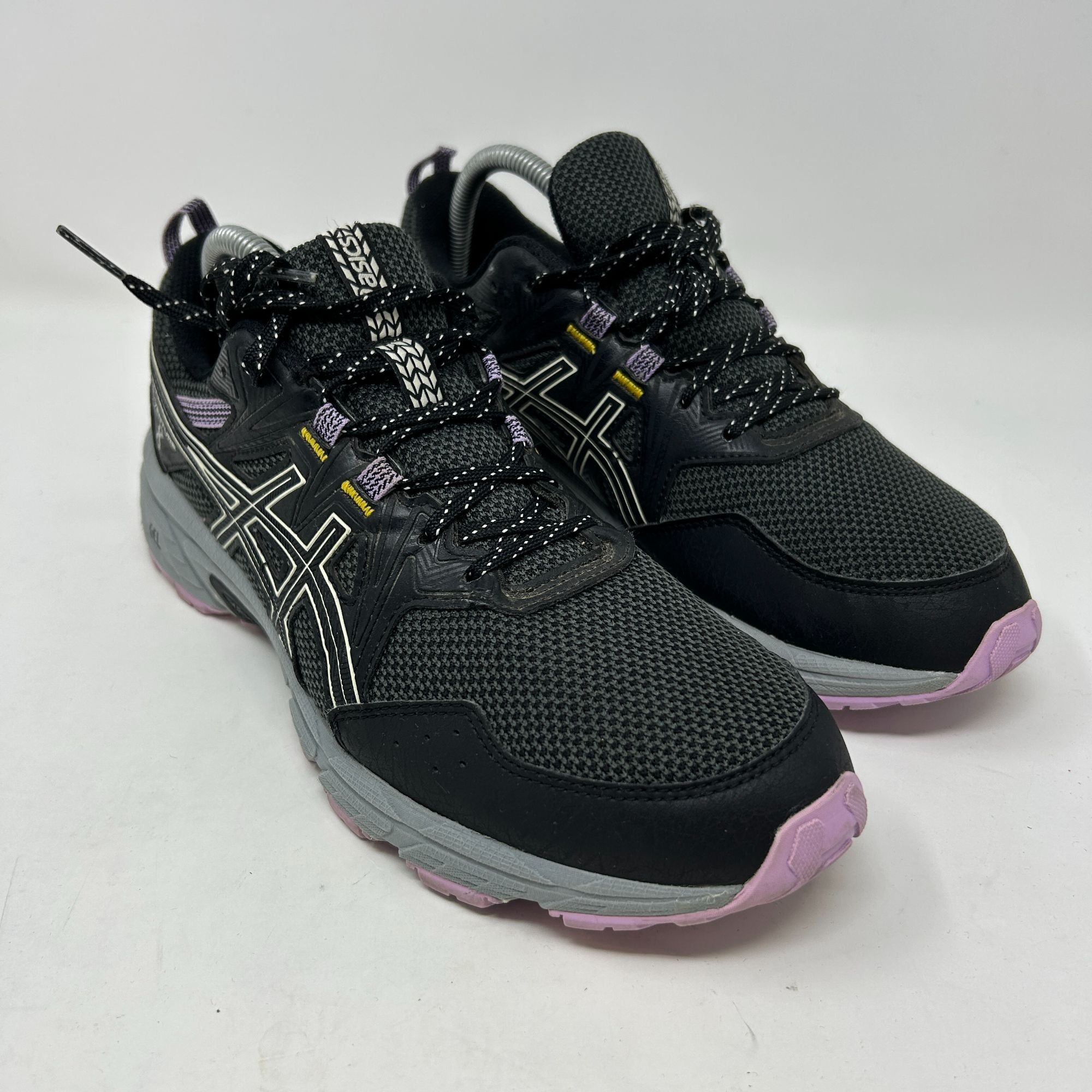 Asics Asics Gel-Venture 8 Womens Trail Running Shoes Size 10 Black Size US 10 / IT 40 - 4 Thumbnail
