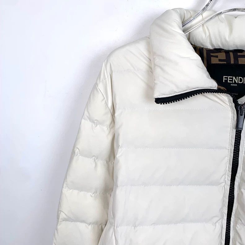Fendi Fendi Logo Print Lining Puffer Jacket Size US S / EU 44-46 / 1 - 3 Thumbnail
