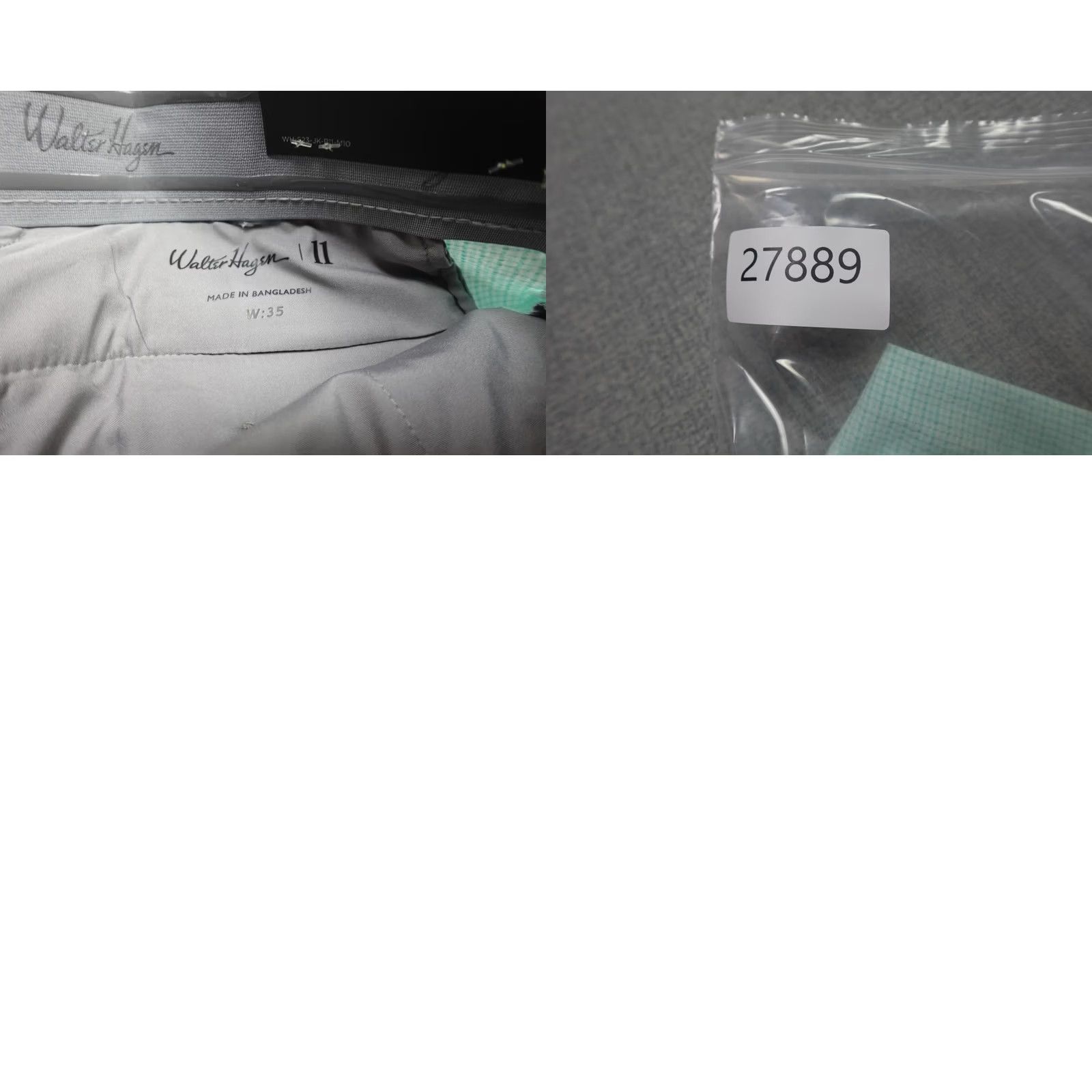 Vintage Walter Hagen Perfect 11 Shorts Mens 35 Light Green Seersucker 10 Inseam NWT Size US 35 - 8 Thumbnail