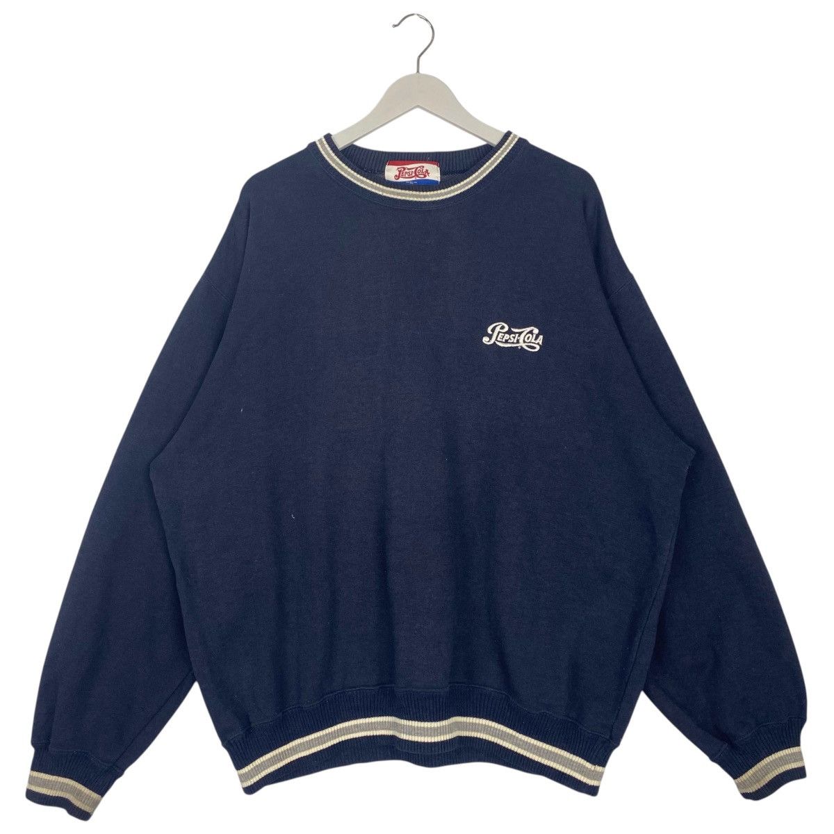Other Vintage PepsiCola Sweatshirt Crewneck Small Logo Embroidery Size US L / EU 52-54 / 3 - 1 Thumbnail