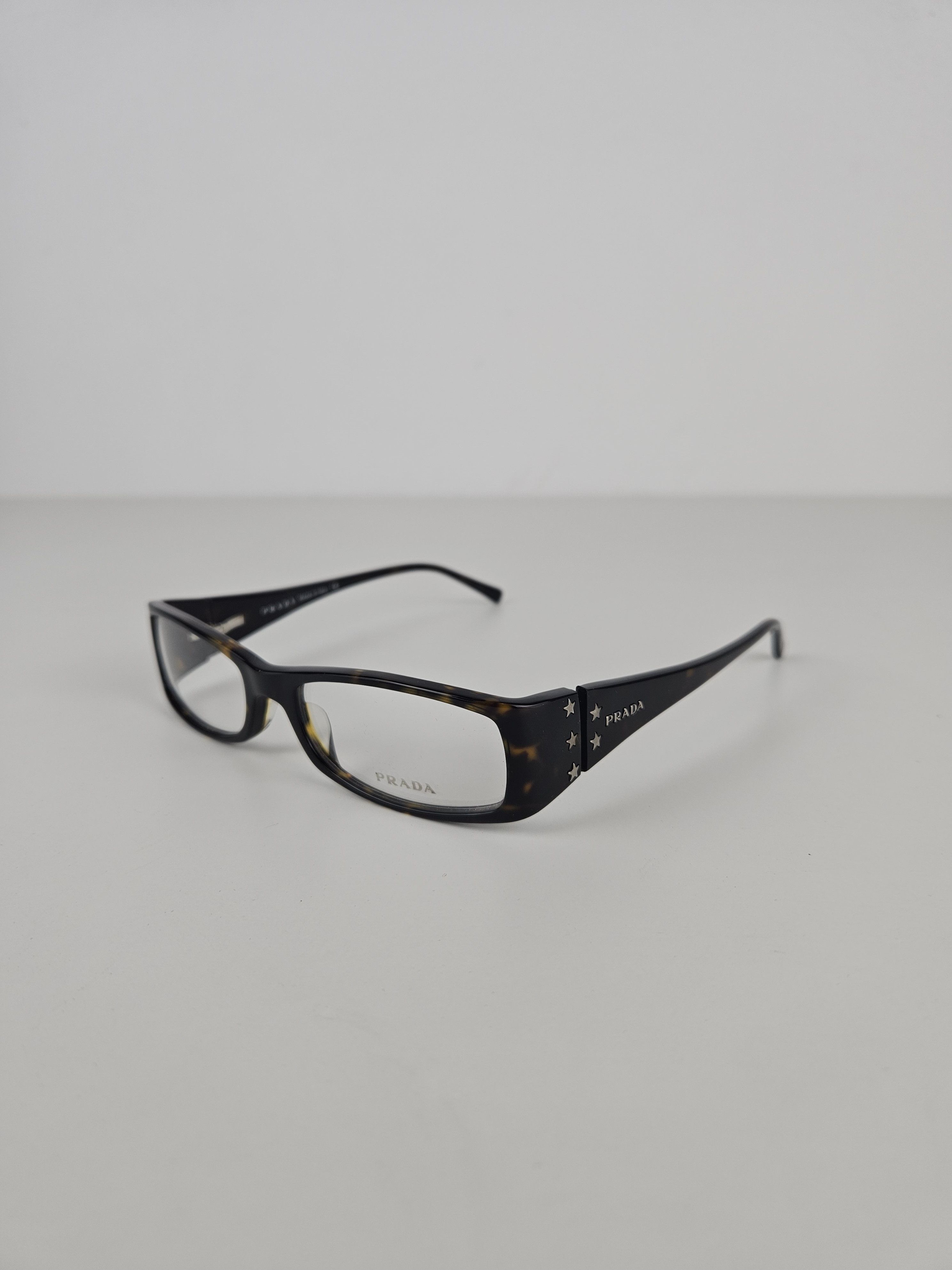 Prada Vintage y2k prada star studded glasses office siren Size ONE SIZE - 1 Thumbnail
