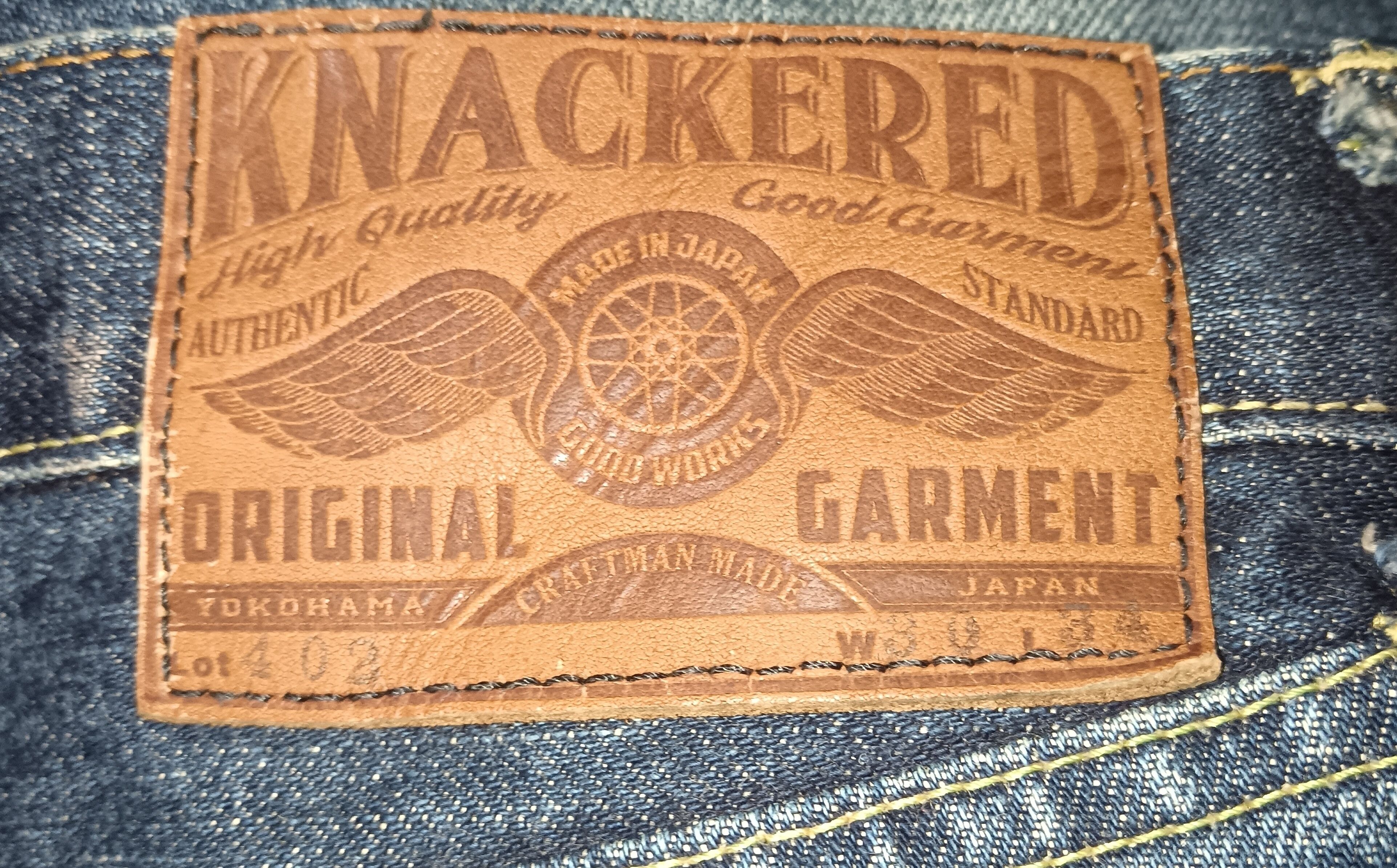 If Six Was Nine VINTAGE KNACKERED 402 HEATH JAPAN BLUE SELVEDGE 14oz DENIM Size US 32 / EU 48 - 6 Thumbnail