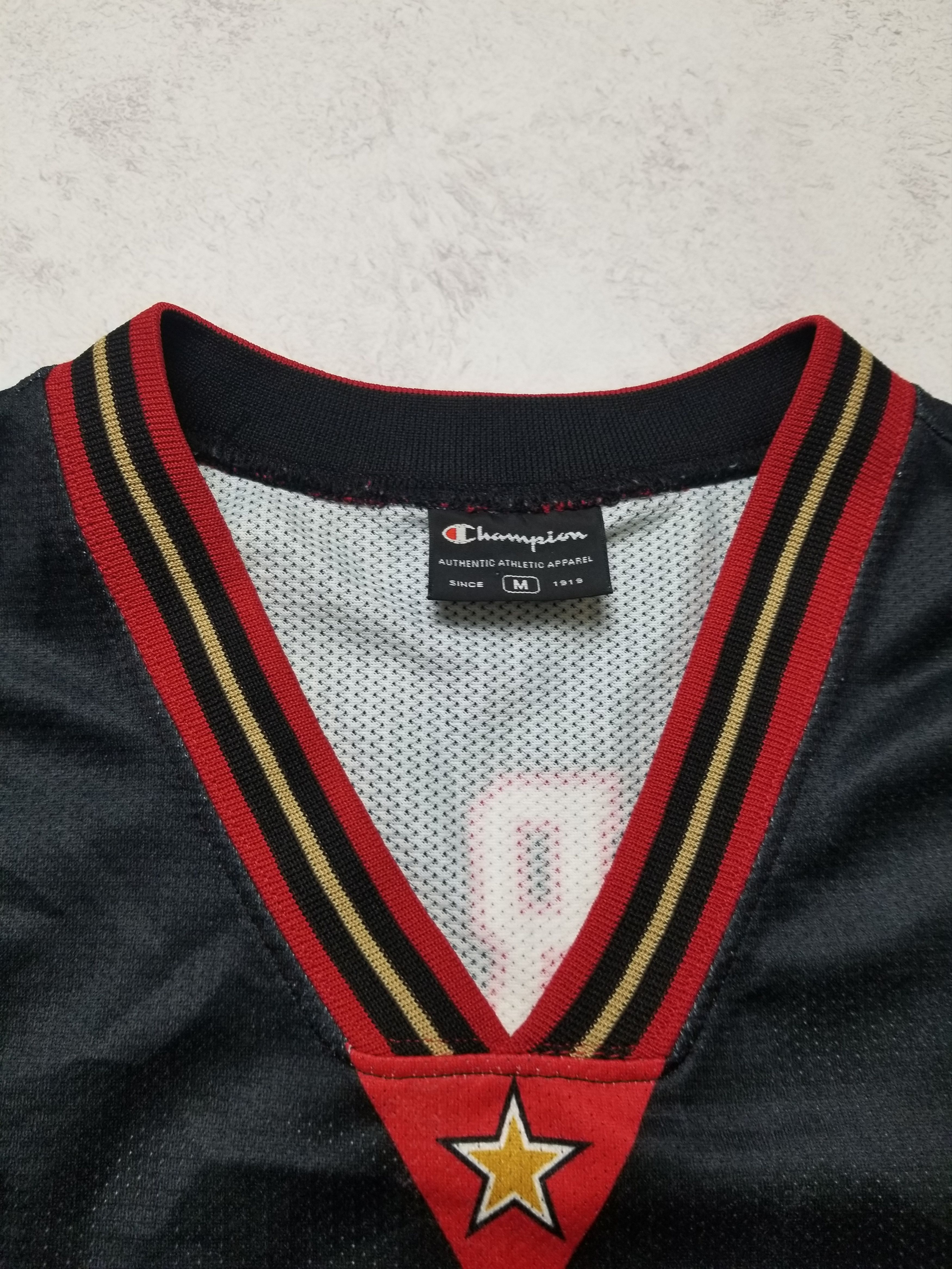 Champion Vintage Allen Iverson Philadelphia 76ers Black Jersey Size US M / EU 48-50 / 2 - 7 Thumbnail