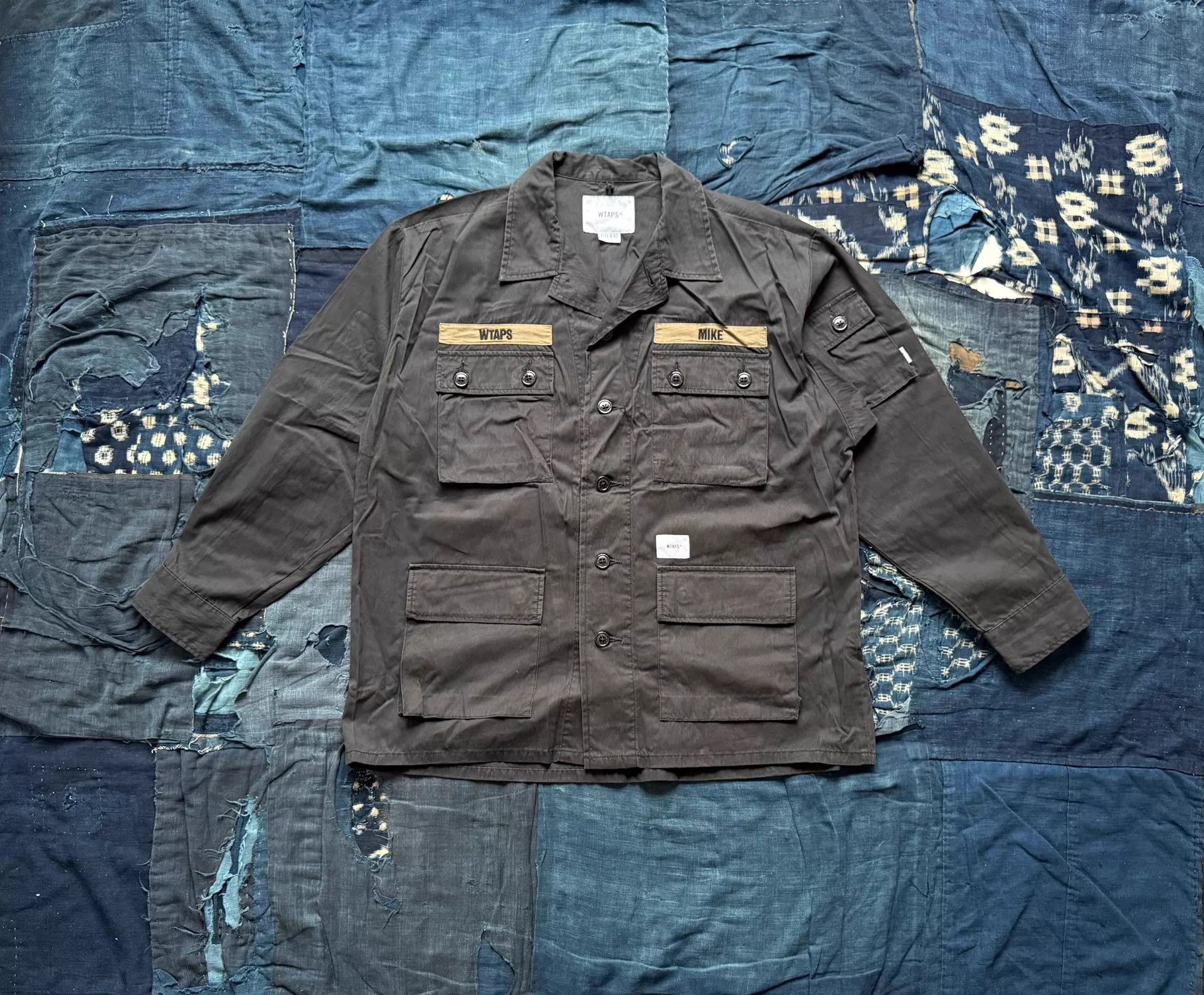 Wtaps WTAPS 19SS JUNGLE LS01 4pkt blk M Shirt Jacket Size US M / EU 48-50 / 2 - 1 Thumbnail