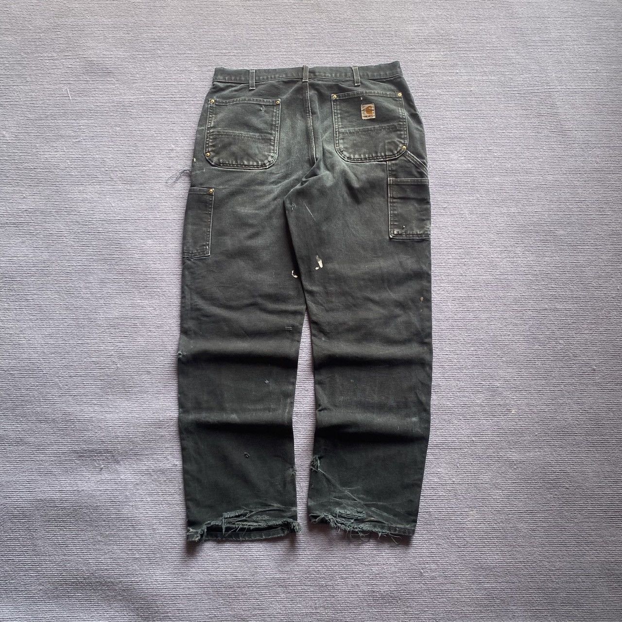Carhartt (36x32) Grail Crazy Vintage Distressed Carhartt Double Knee Size US 36 / EU 52 - 4 Thumbnail