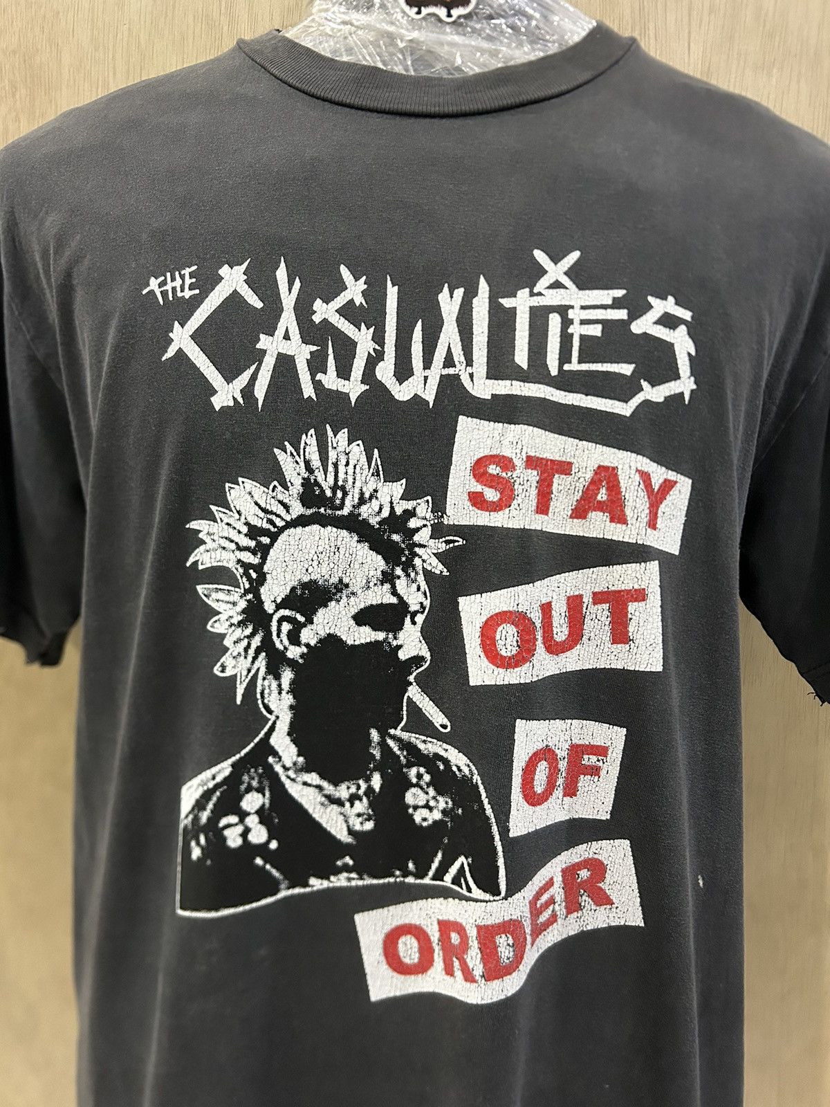 Band Tees Vintage 2000s The Casualties Stay Out Of Order Album Tee Size US L / EU 52-54 / 3 - 3 Thumbnail
