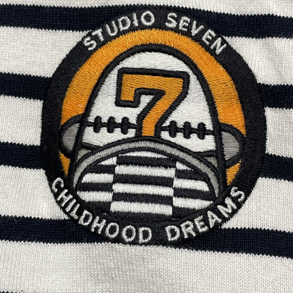Japanese Brand × Studio Seven Studio Seven Childhood Dreams Stripe Hoodie Fullzip Size US M / EU 48-50 / 2 - 5 Thumbnail