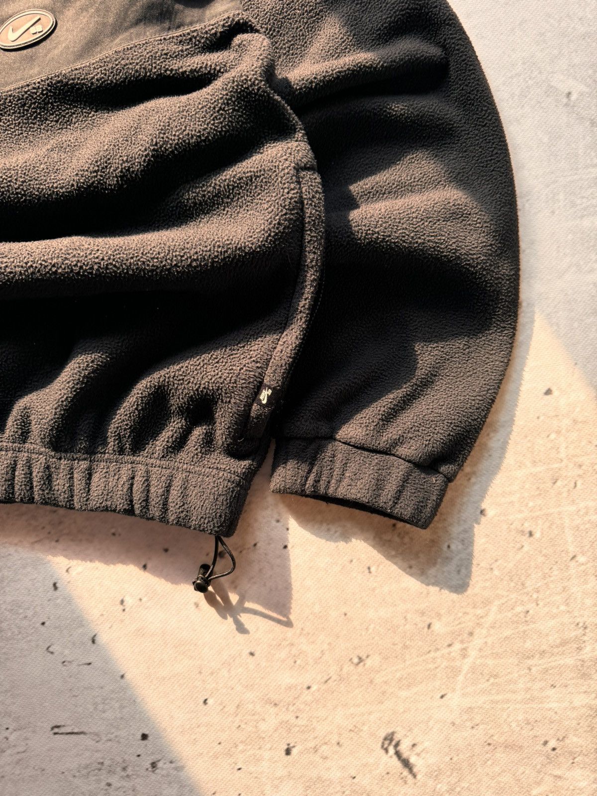 Nike × Vintage NIKE sb TEDDY 1/3 ZIP VINTAGE BASIC LOGO OVERSIZE SWEATSHIRT Size US L / EU 52-54 / 3 - 4 Thumbnail