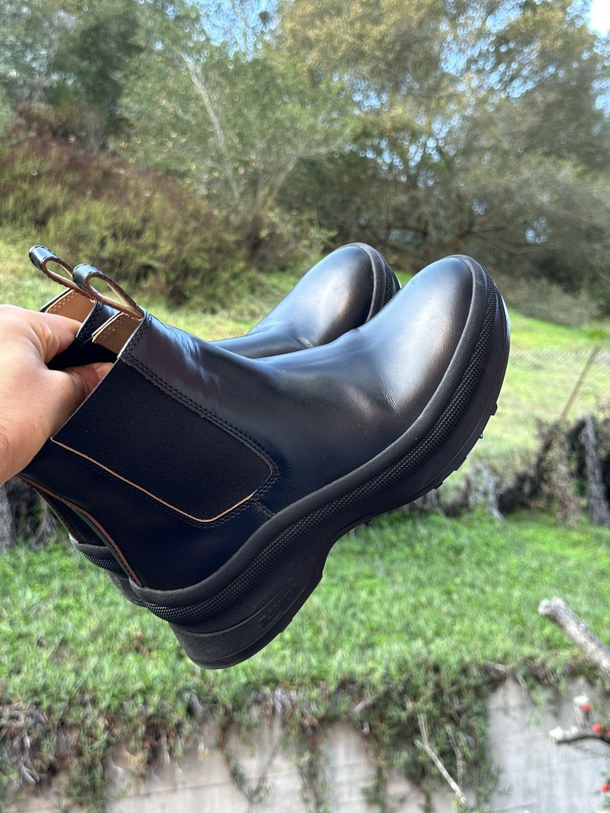 Jil Sander RARE GRAIL Jil Sander multi stitched leather boots Size US 8 / EU 41 - 5 Thumbnail
