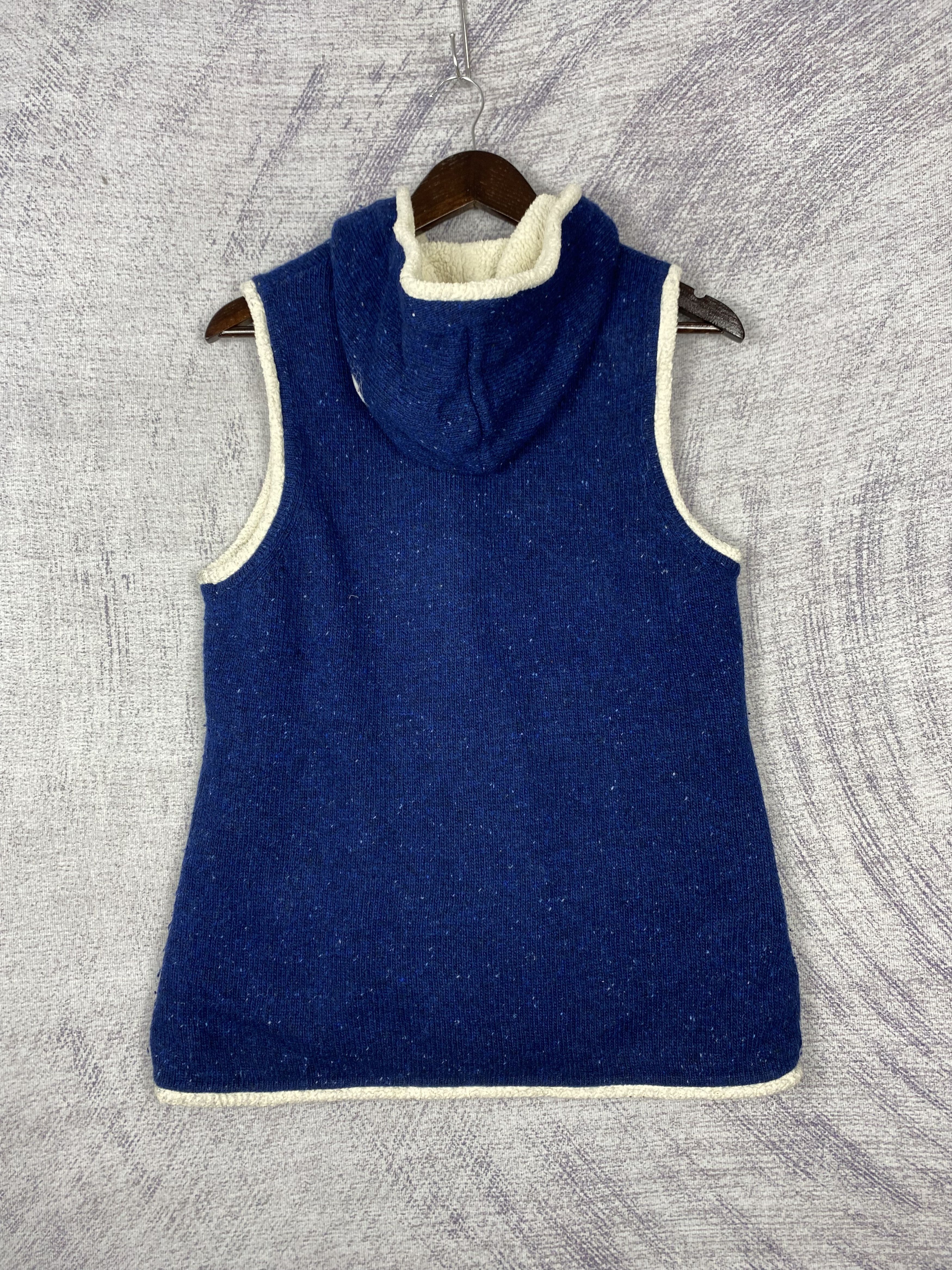 L.L. Bean Vintage L.L Bean Fleece Lining Hoodie Button Vest Size US S / EU 44-46 / 1 - 3 Thumbnail