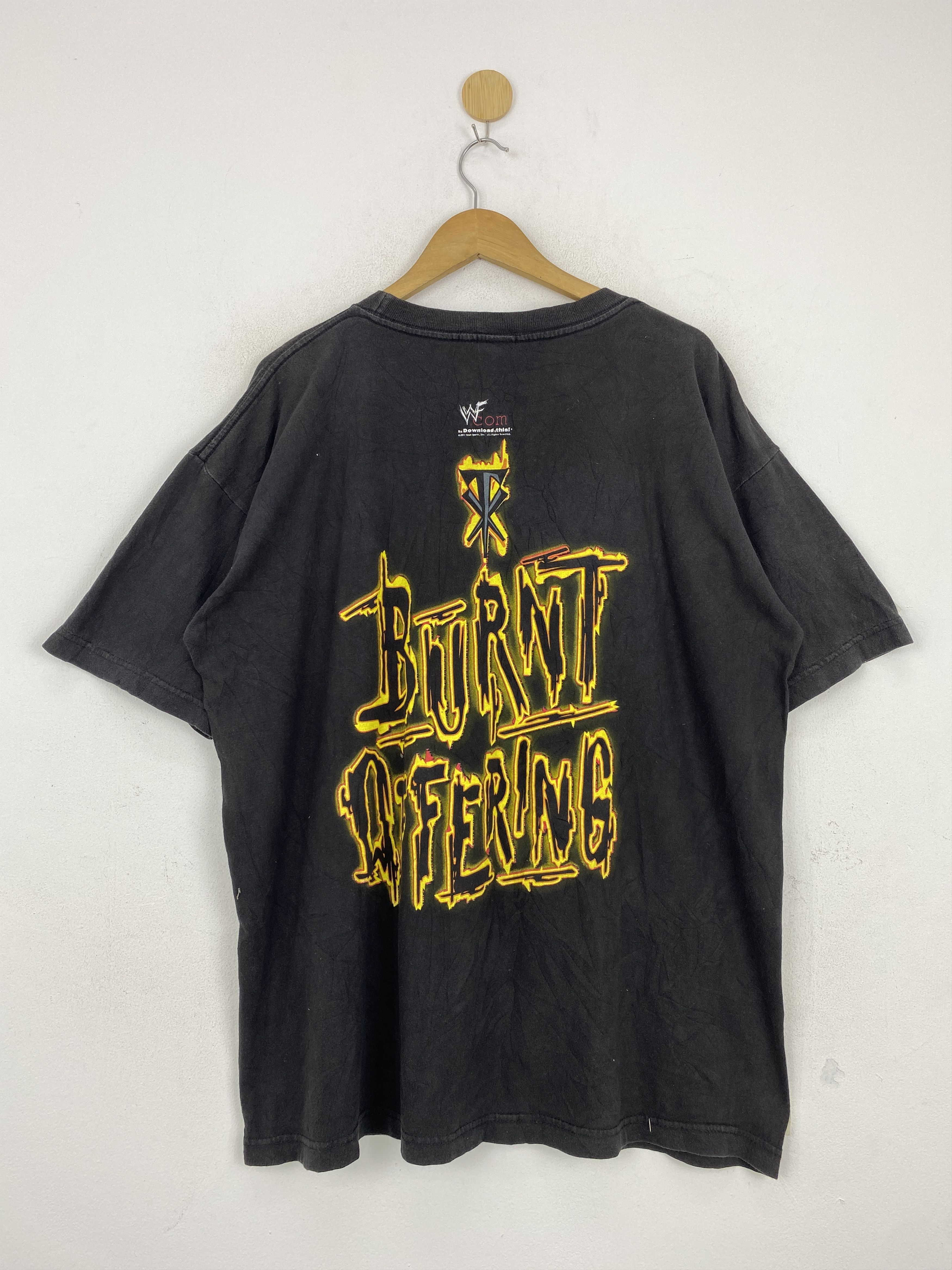 Vintage × WWE × WWF Vintage 90s WWF The Undertaker Burn Offerings Tee TA0563 Size US XL / EU 56 / 4 - 3 Thumbnail