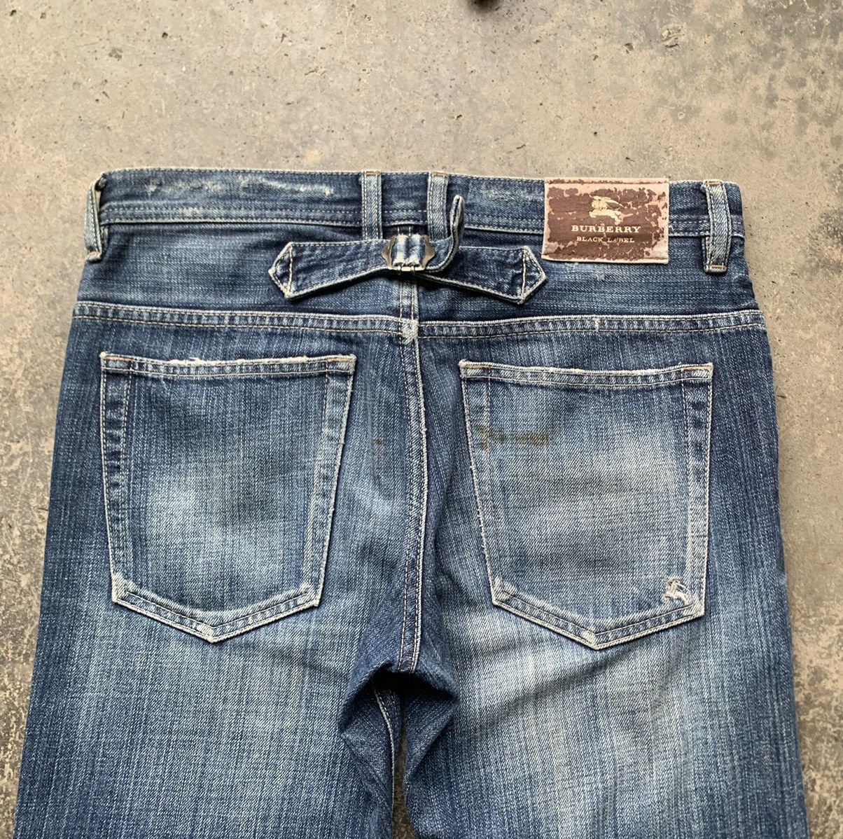 Burberry 🔥BURBERRY BLACK LABEL STRAIGHT CUT JEANS Size US 30 / EU 46 - 10 Thumbnail