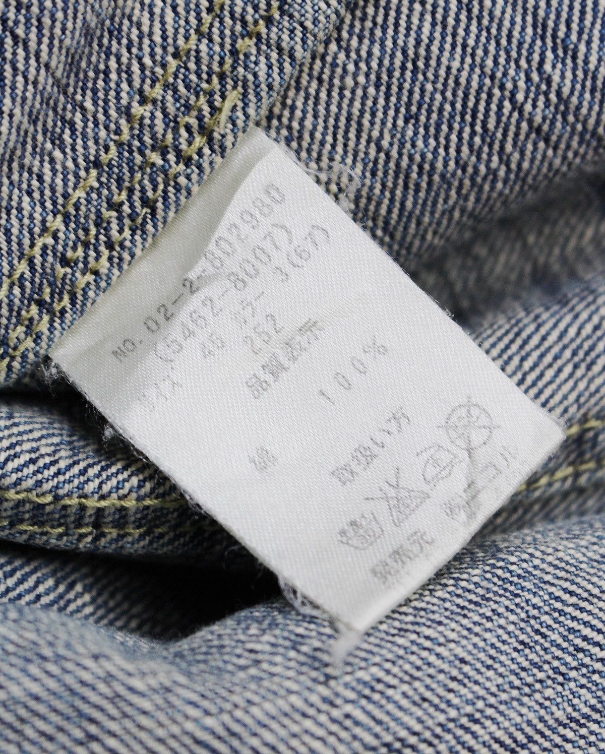Hysteric Glamour FW2016 MONSIEUR NICOLE NICOLE CLUB DISTRESSED DENIM JACKET Size US M / EU 48-50 / 2 - 8 Thumbnail