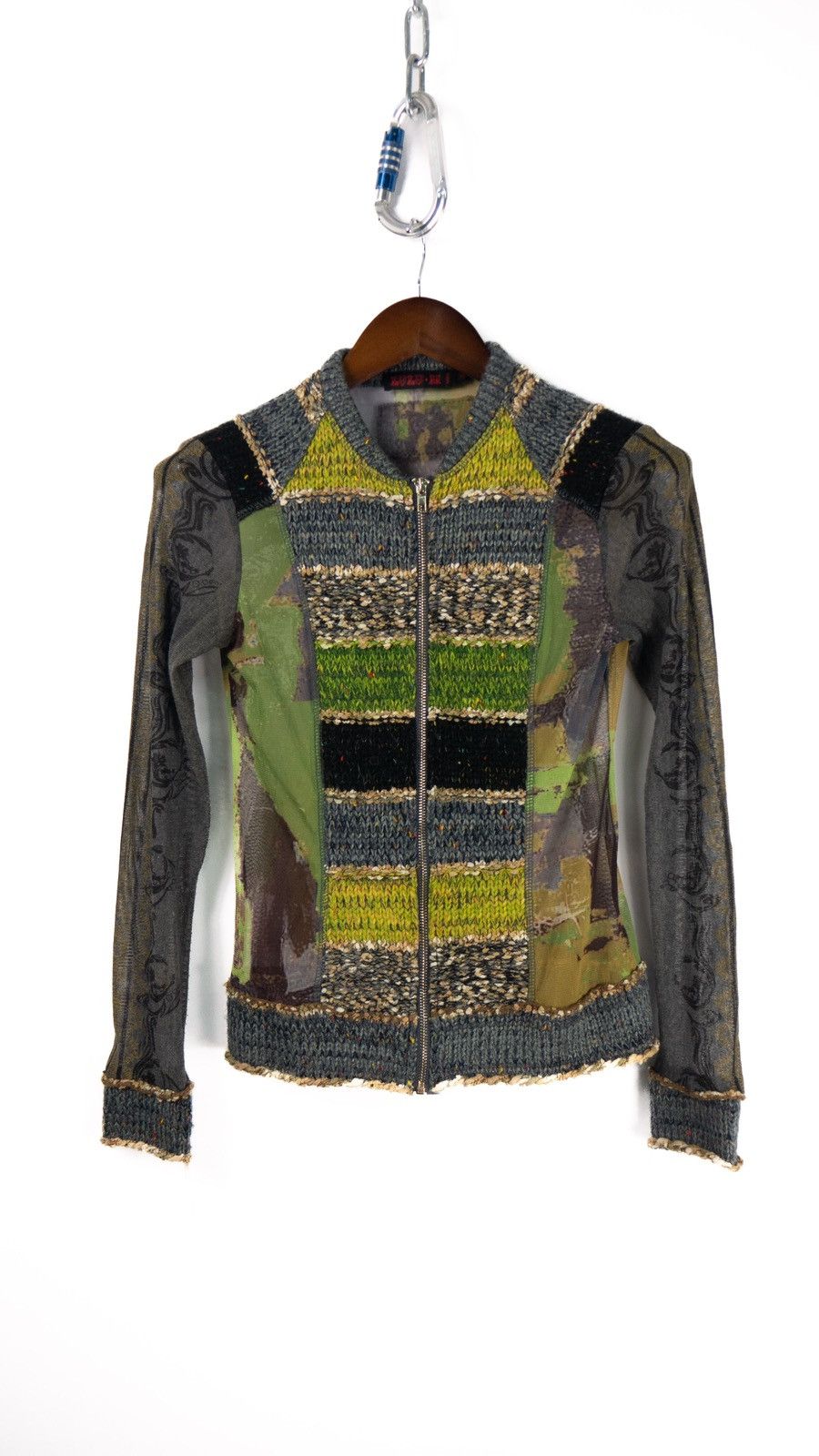 Designer × Japanese Brand Goth opium streetwear vintage shirt longsleeve Size M / US 6-8 / IT 42-44 - 1 Thumbnail