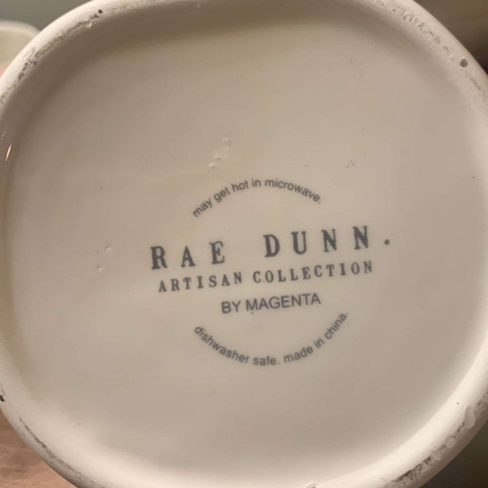 Vintage 2 Rae Dunn mugs cups coffee mugs Size ONE SIZE - 4 Thumbnail