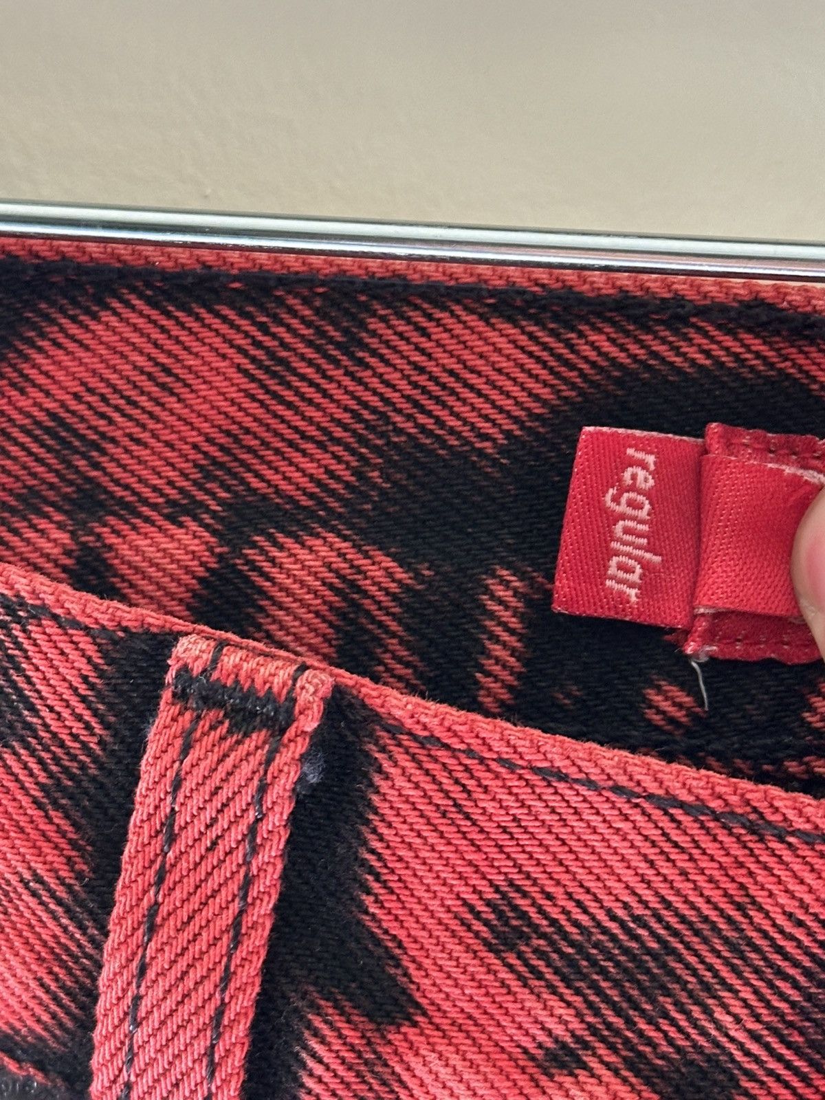 Supreme Supreme Over-dyed Regular Fit Denim Jeans Size US 34 / EU 50 - 6 Thumbnail