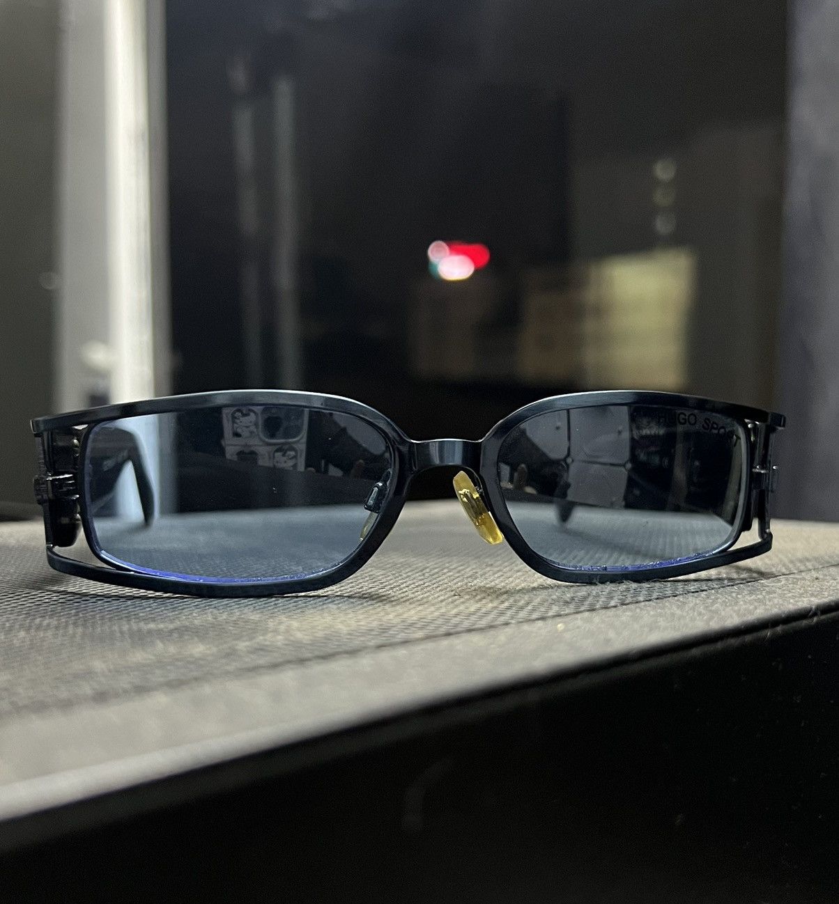 Hugo Vintage Hugo Sport sunglasses 💙 Size ONE SIZE - 6 Thumbnail