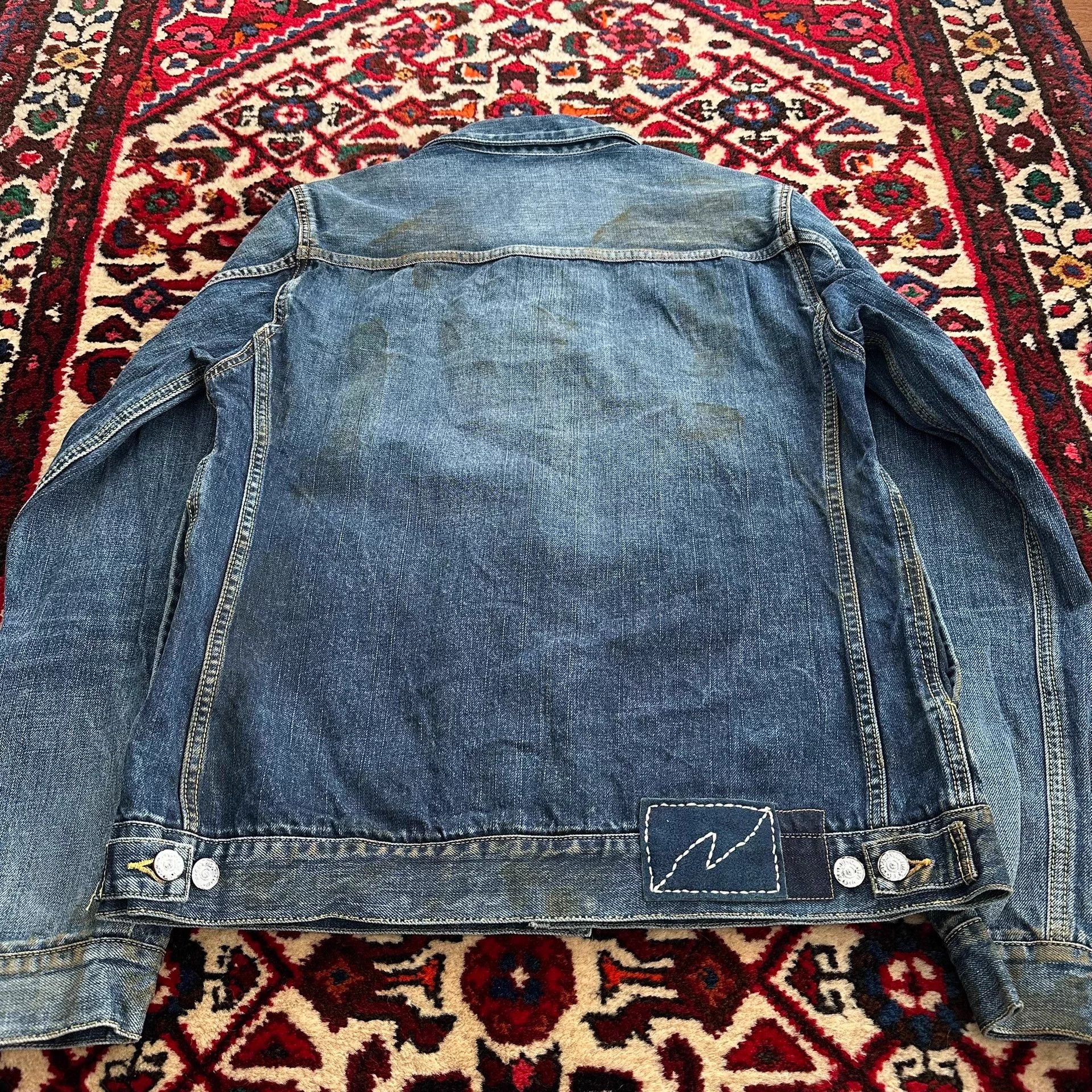 Visvim Visvim 19AW 1000dry ICT Oily Salt Washed Denim Jacket 4 Size US XL / EU 56 / 4 - 4 Thumbnail
