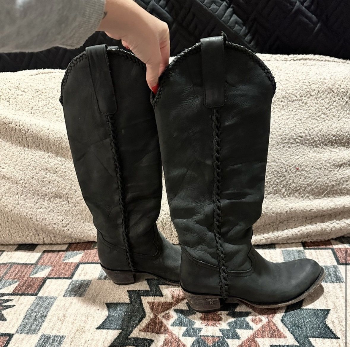 Cowboy Equipment Lanes Western Wear Plain Jane Boot Size US 7.5 / IT 37.5 - 6 Thumbnail