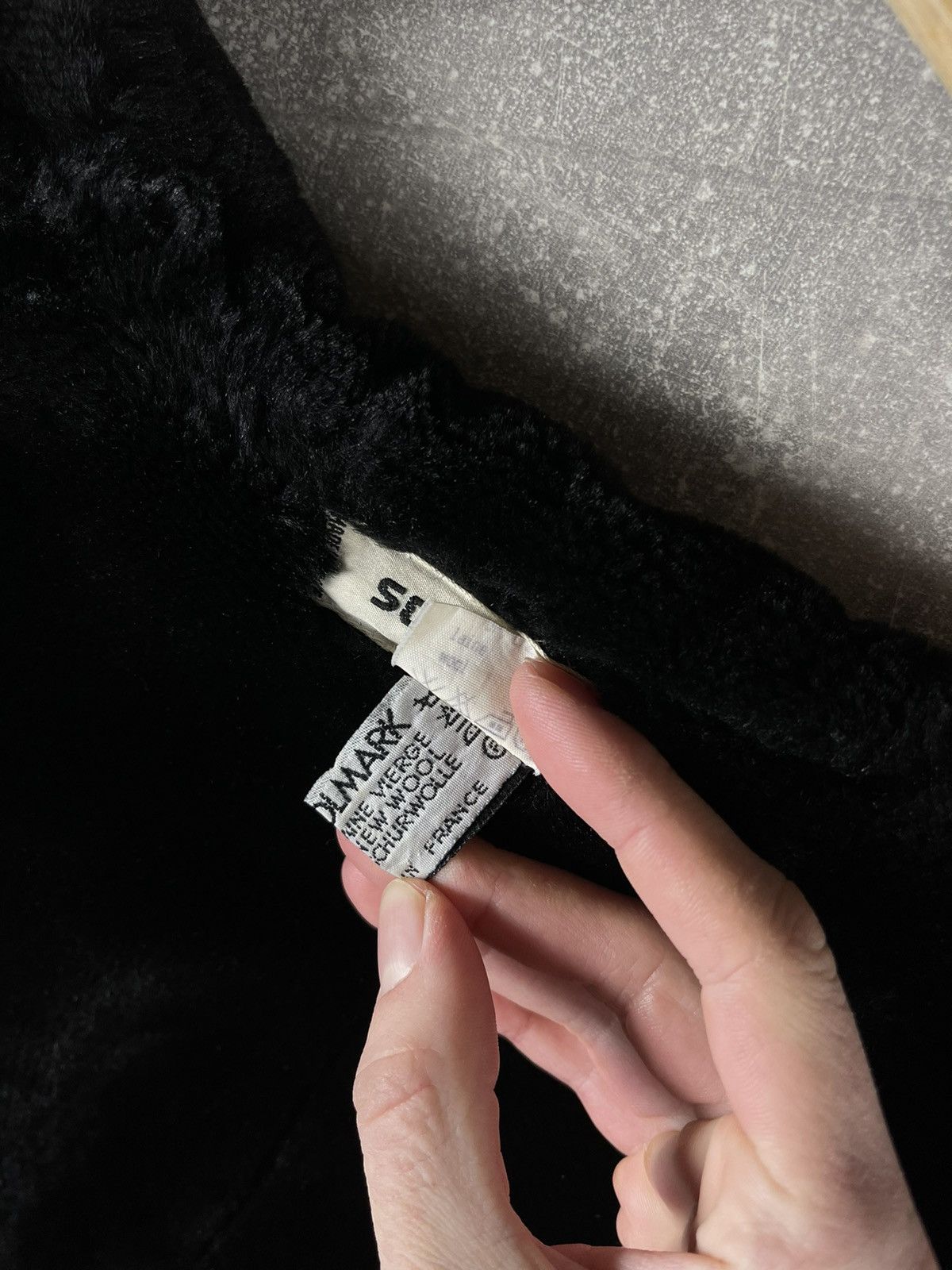 Sonia Rykiel Sonia Rykiel Paris Vintage 90s Black Wool Double Belted Coat Size S / US 4 / IT 40 - 12 Thumbnail