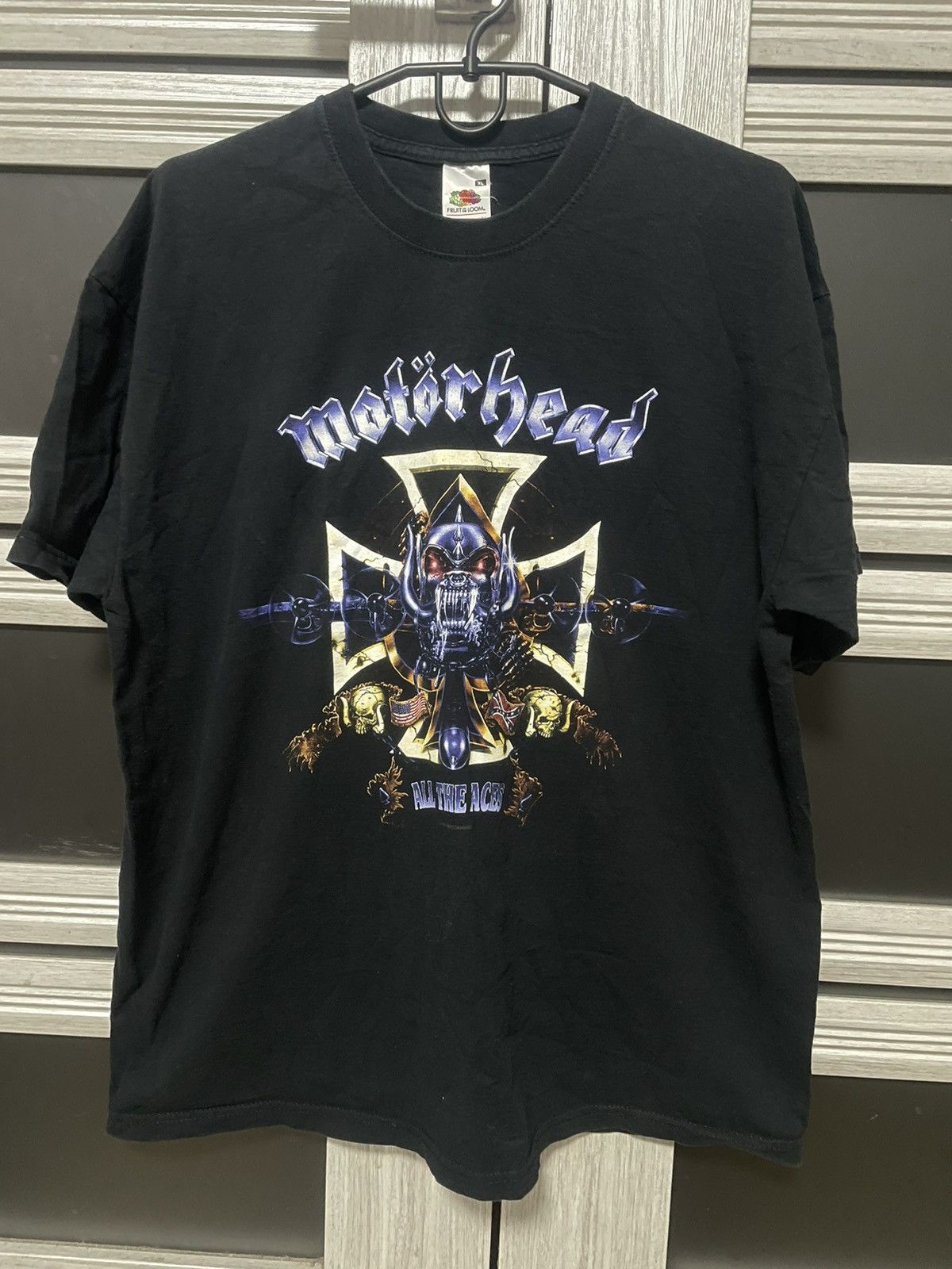 Band Tees Motörhead 2005 All The Aces Vintage Tour Band Tee XL Size US XL / EU 56 / 4 - 1 Thumbnail