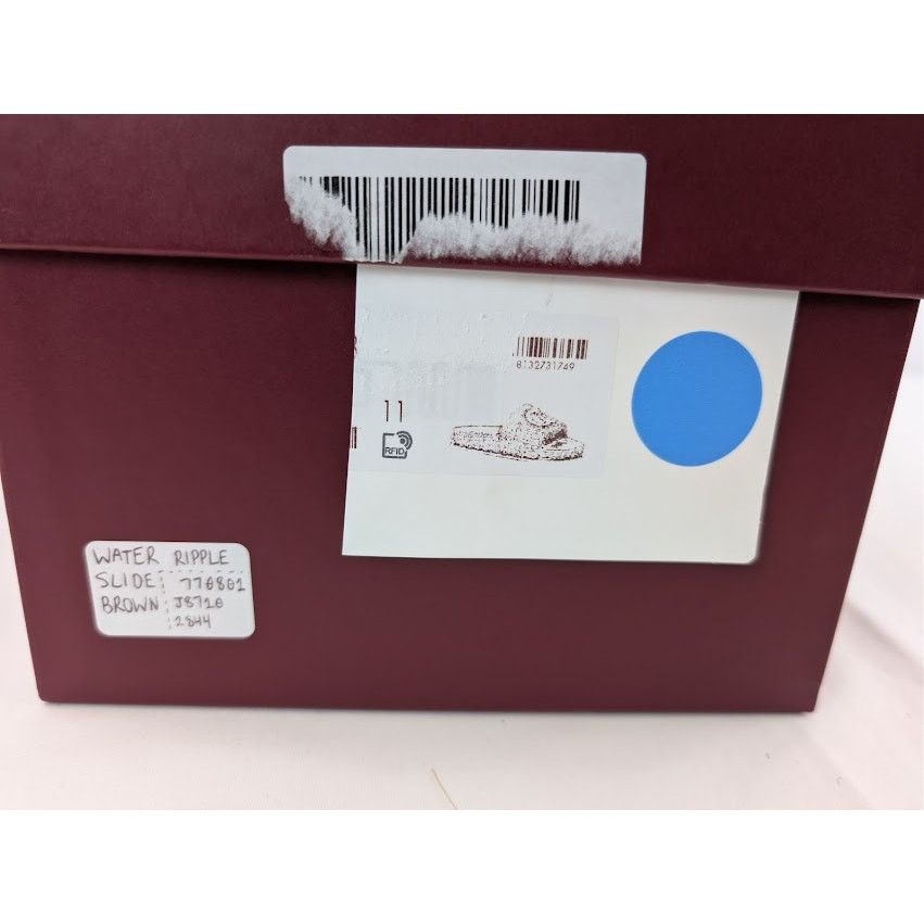 Gucci o1rshd1 Interlocking GG Water Ripple Sliders Sandals Brown Size US 11.5 / EU 44-45 - 21 Thumbnail