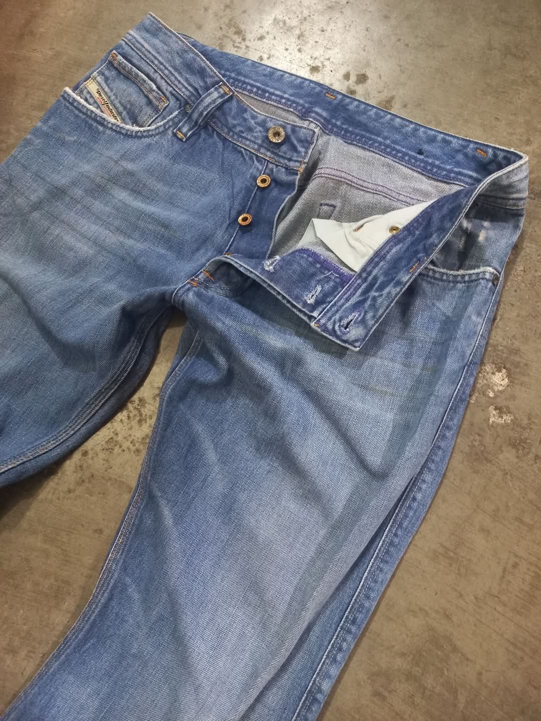Beauty Beast × Hysteric Glamour × Japanese Brand 🎸Flare🎸japanese ripped punk jeans bootcut Size US 32 / EU 48 - 4 Thumbnail
