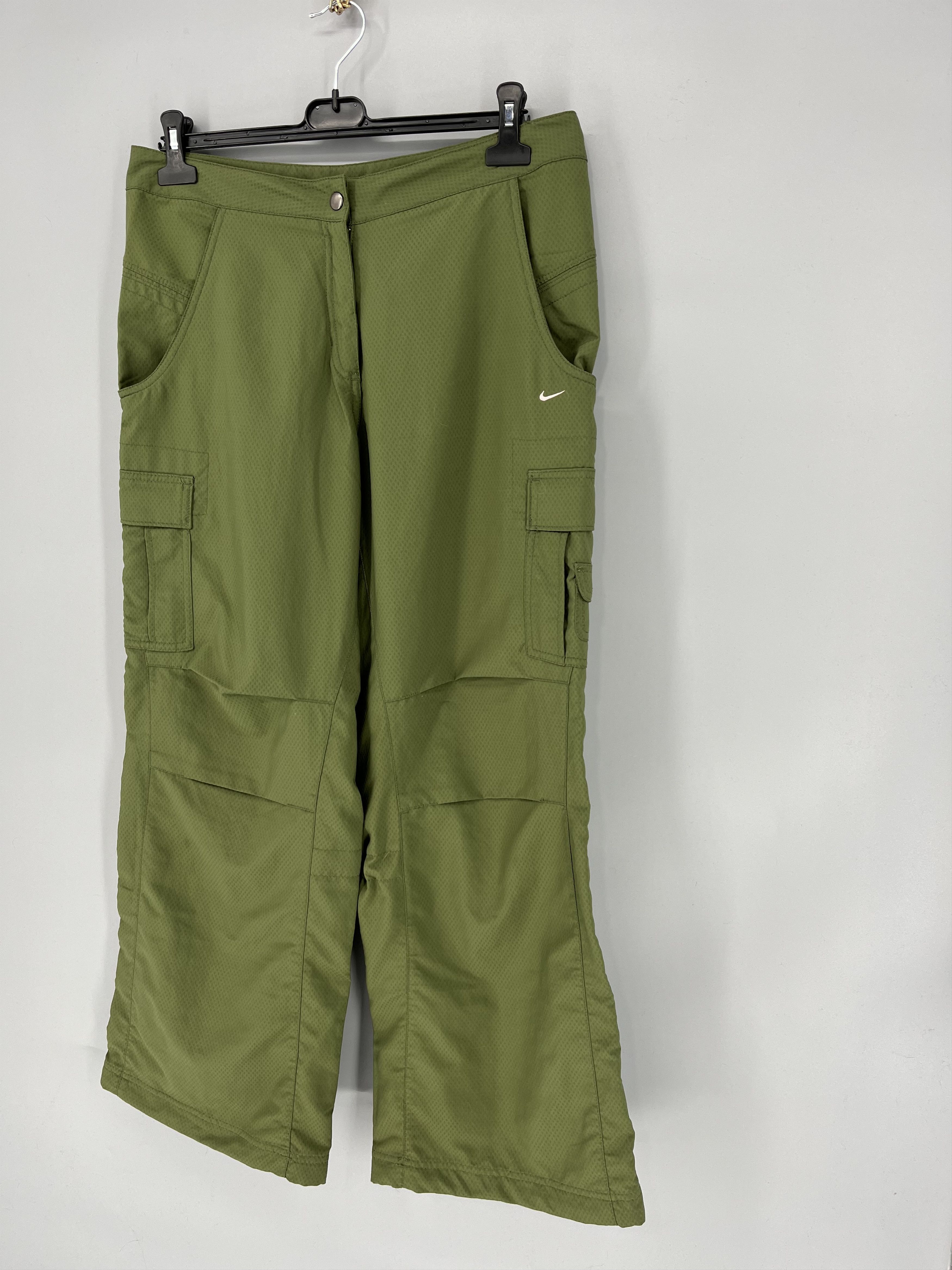 Nike Vintage Y2K Nike Nylon Drill Track Pants NikeFit Size US 32 / EU 48 - 3 Thumbnail