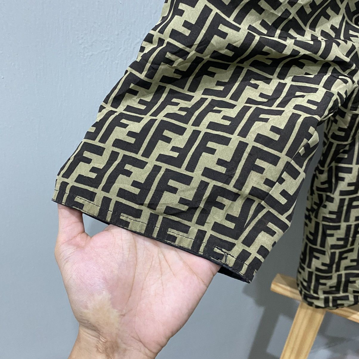 Fendi Vintage Fendi Zucca Monogram Reversible Coach Jacket Size US L / EU 52-54 / 3 - 9 Thumbnail