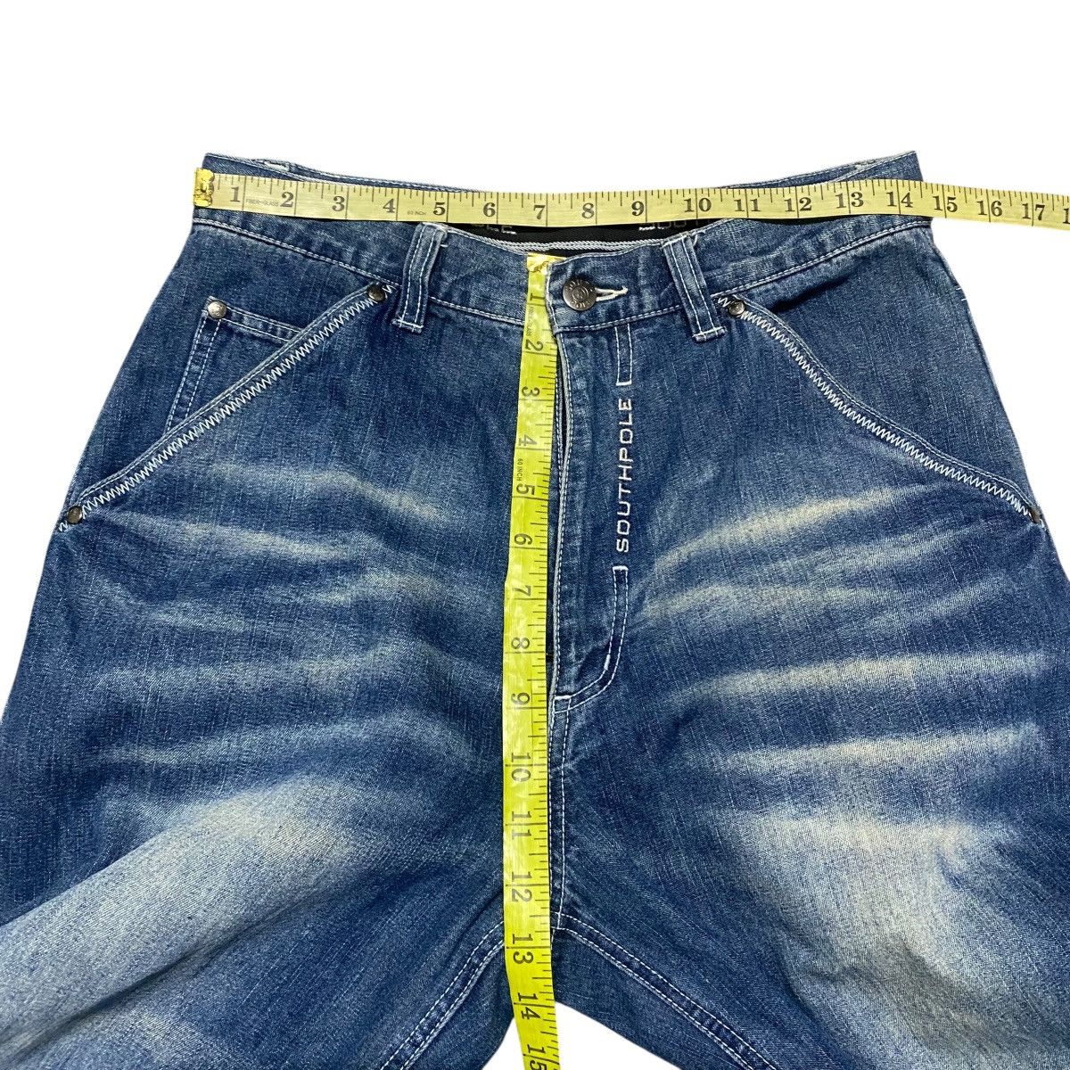 Southpole Vintage Southpole Denim Baggy Pants Size US 29 - 21 Thumbnail