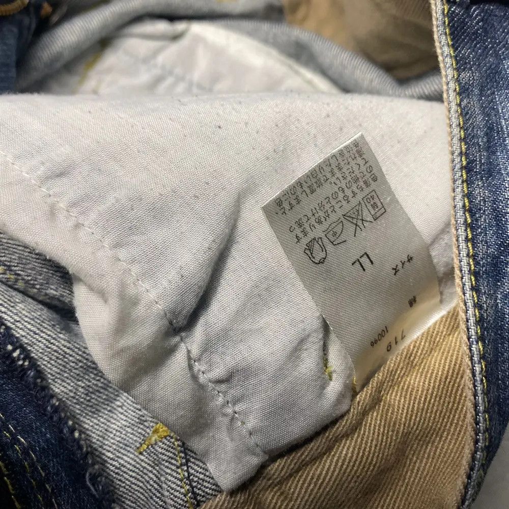 Japanese Brand lcco japanesebrand multizip pocket denim y2k lgb Size US 33 - 15 Thumbnail