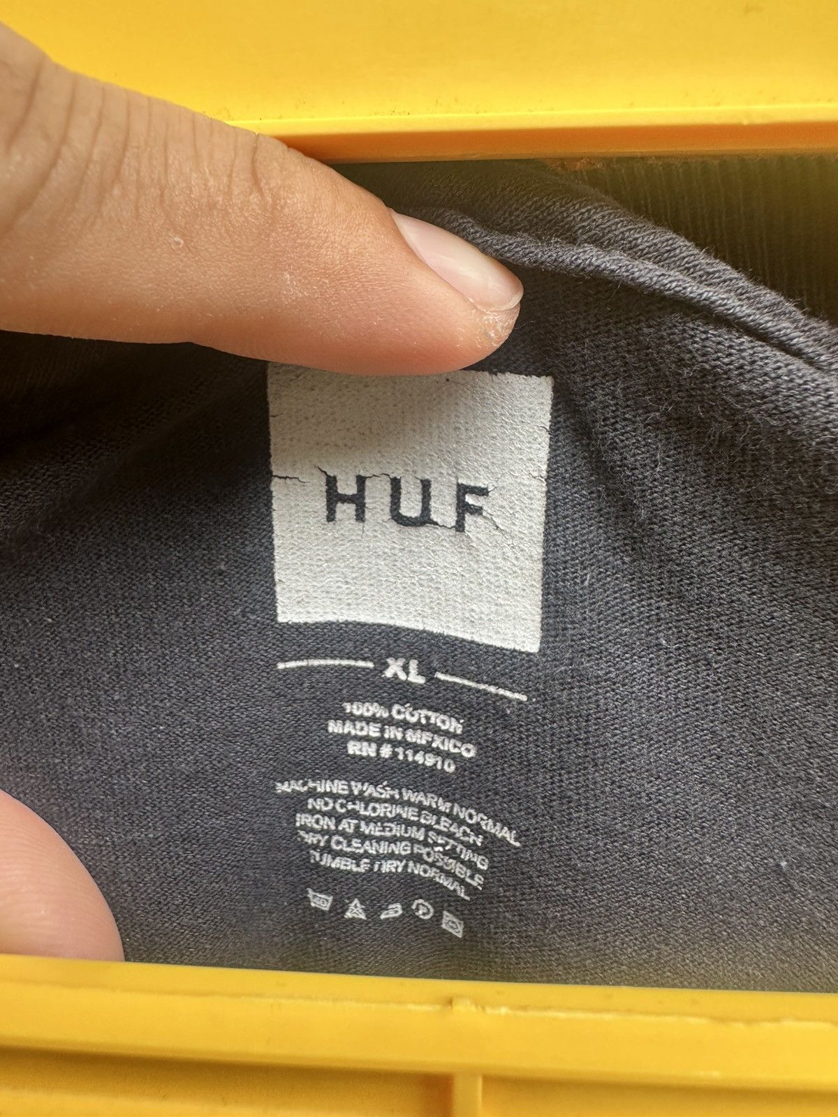 Huf × Vintage Vintage Huf Say Your Prayers Long Sleeve Tee Size US XL / EU 56 / 4 - 4 Thumbnail