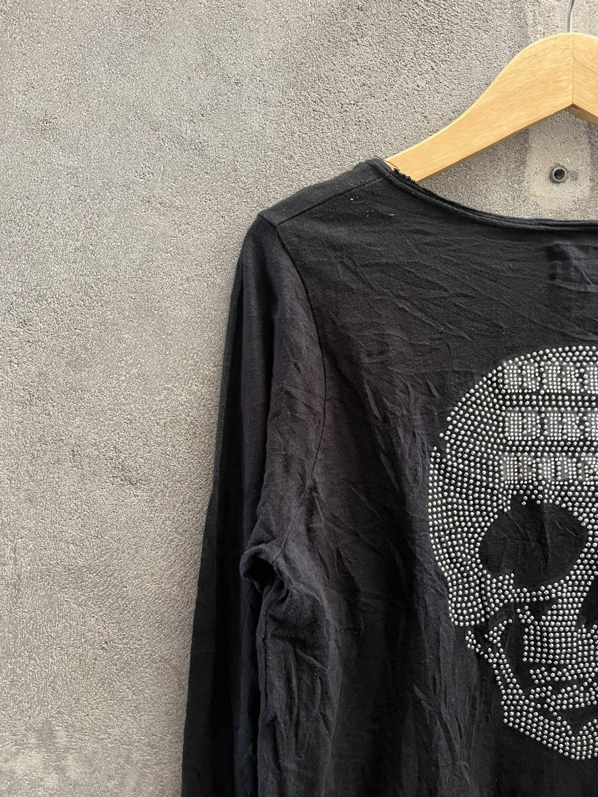 Mastermind Japan × Visvim Rare - Japanese Long Sleeve Embroidered Skull Tee💀 Size US M / EU 48-50 / 2 - 7 Thumbnail